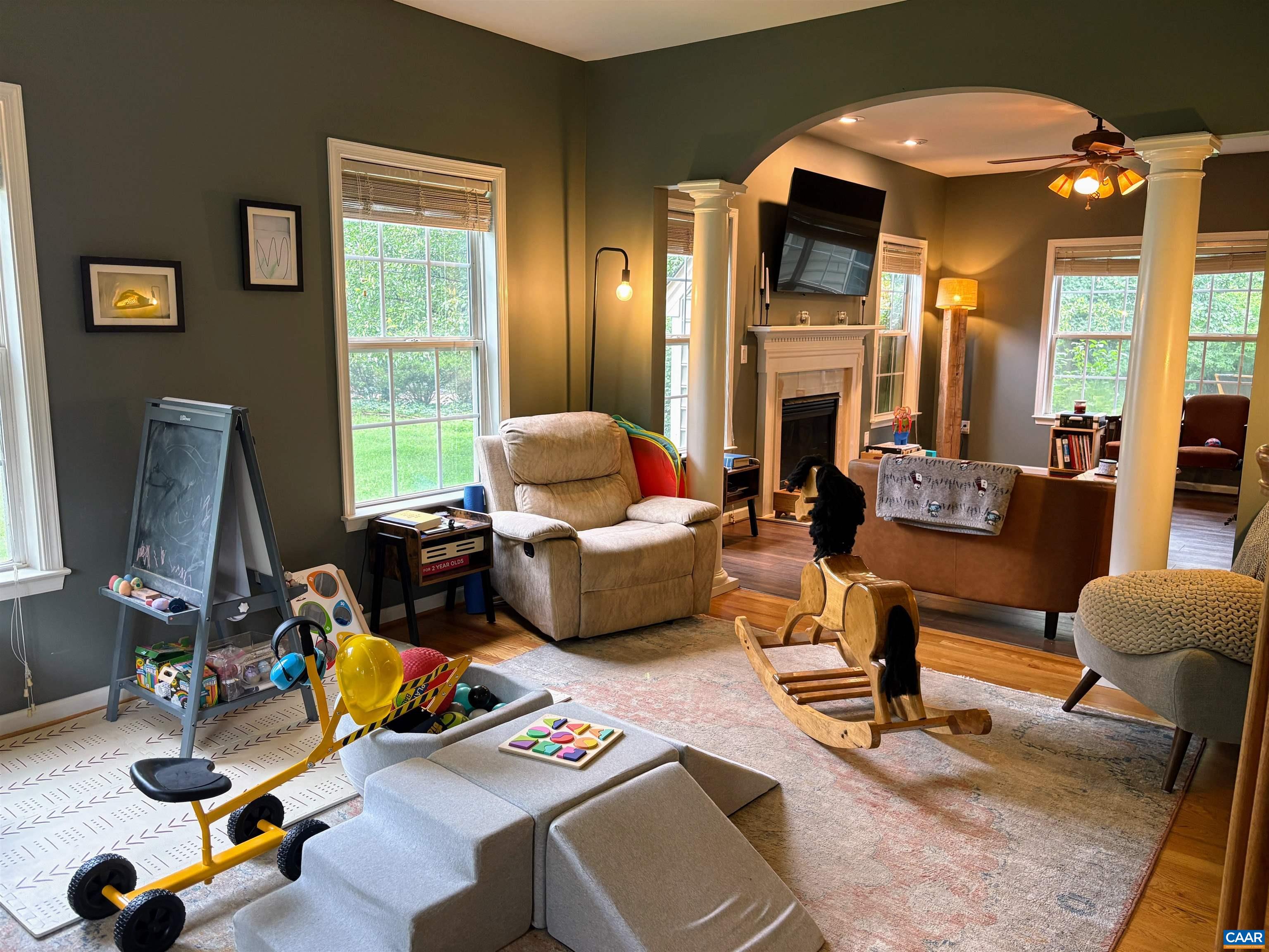 Currently used as playroom
