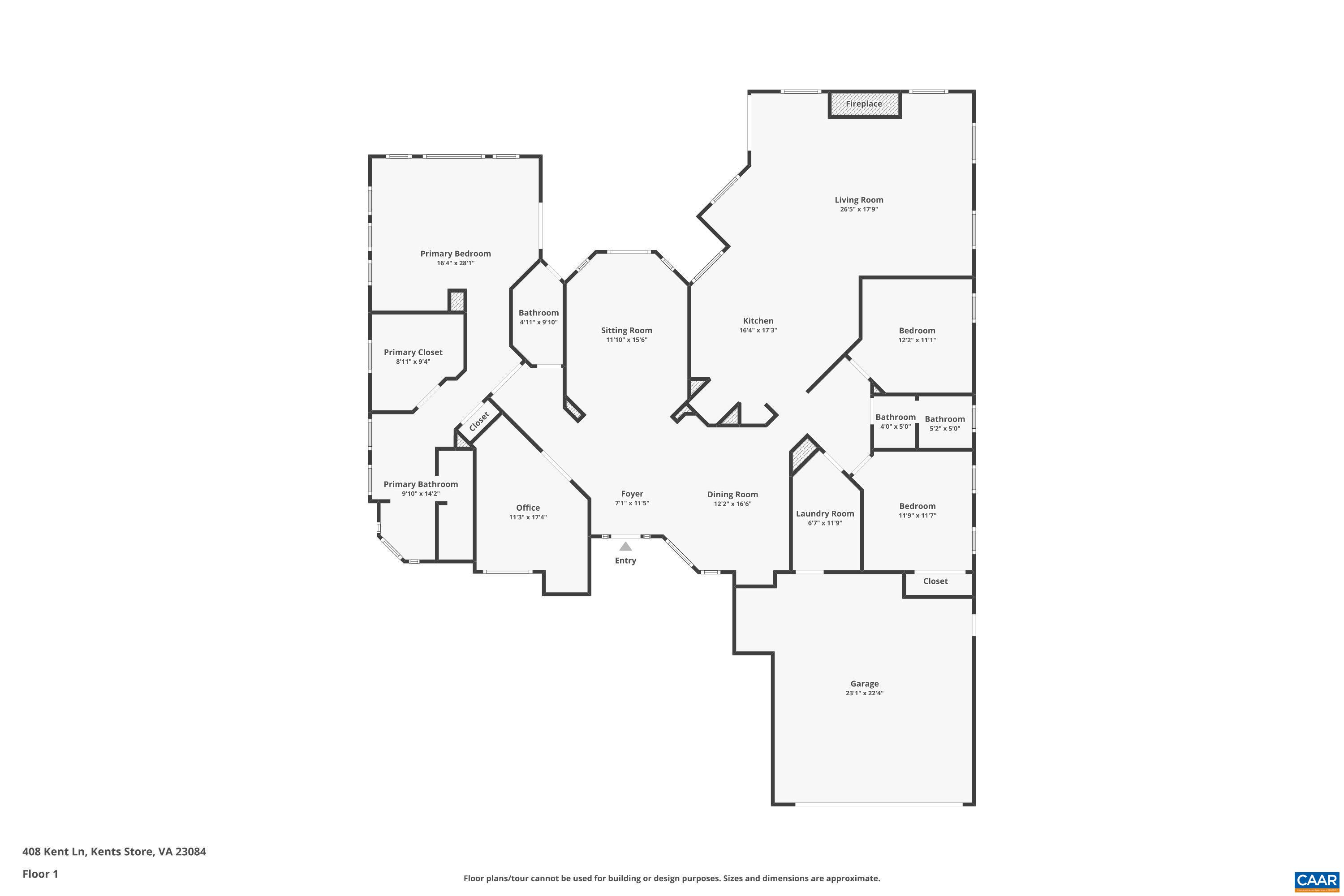 408 KENT LN, KENTS STORE, Virginia 23084, 3 Bedrooms Bedrooms, ,2 BathroomsBathrooms,Residential,408 KENT LN,666569 MLS # 666569