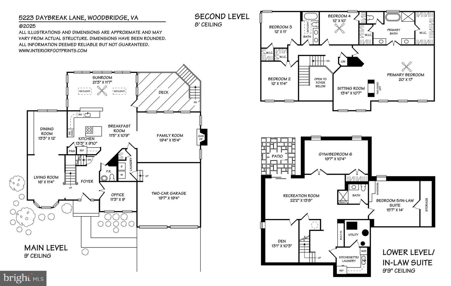 5223 DAYBREAK LN, WOODBRIDGE, Virginia 22193, 6 Bedrooms Bedrooms, ,3 BathroomsBathrooms,Residential,For sale,5223 DAYBREAK LN,VAPW2098618 MLS # VAPW2098618