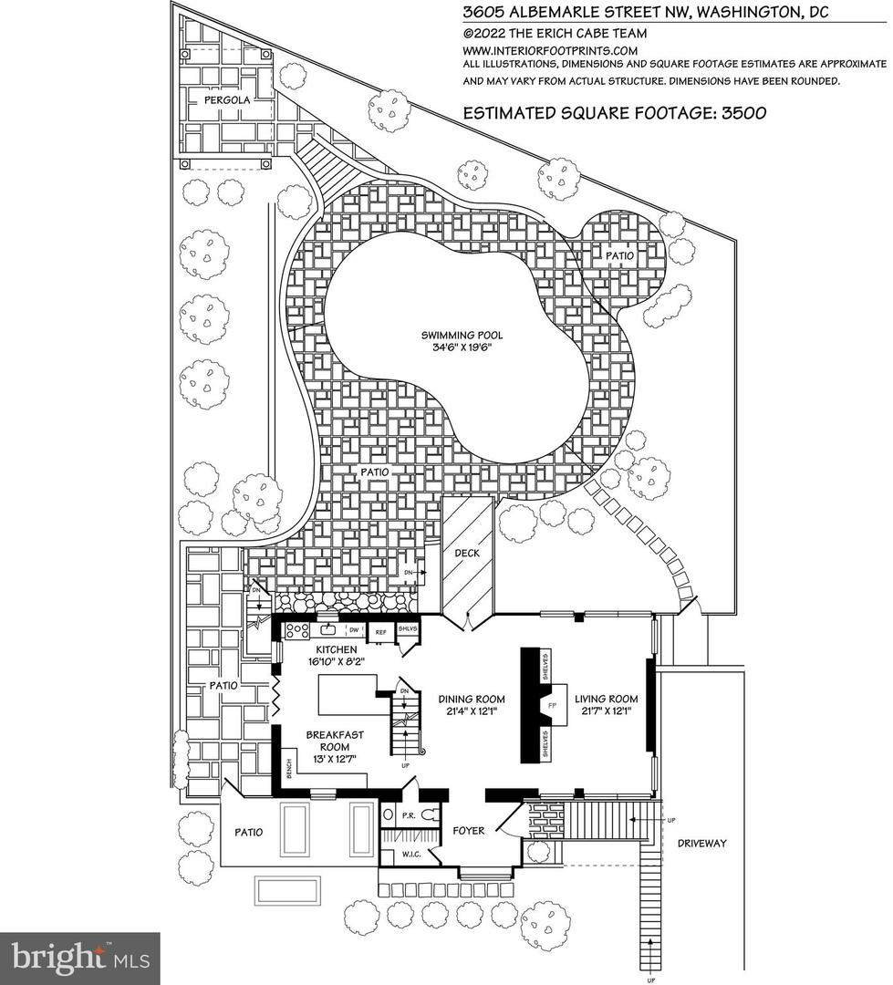 3605 ALBEMARLE ST NW, WASHINGTON, District Of Columbia 20008, 5 Bedrooms Bedrooms, ,4 BathroomsBathrooms,Residential,For sale,3605 ALBEMARLE ST NW,DCDC2209638 MLS # DCDC2209638