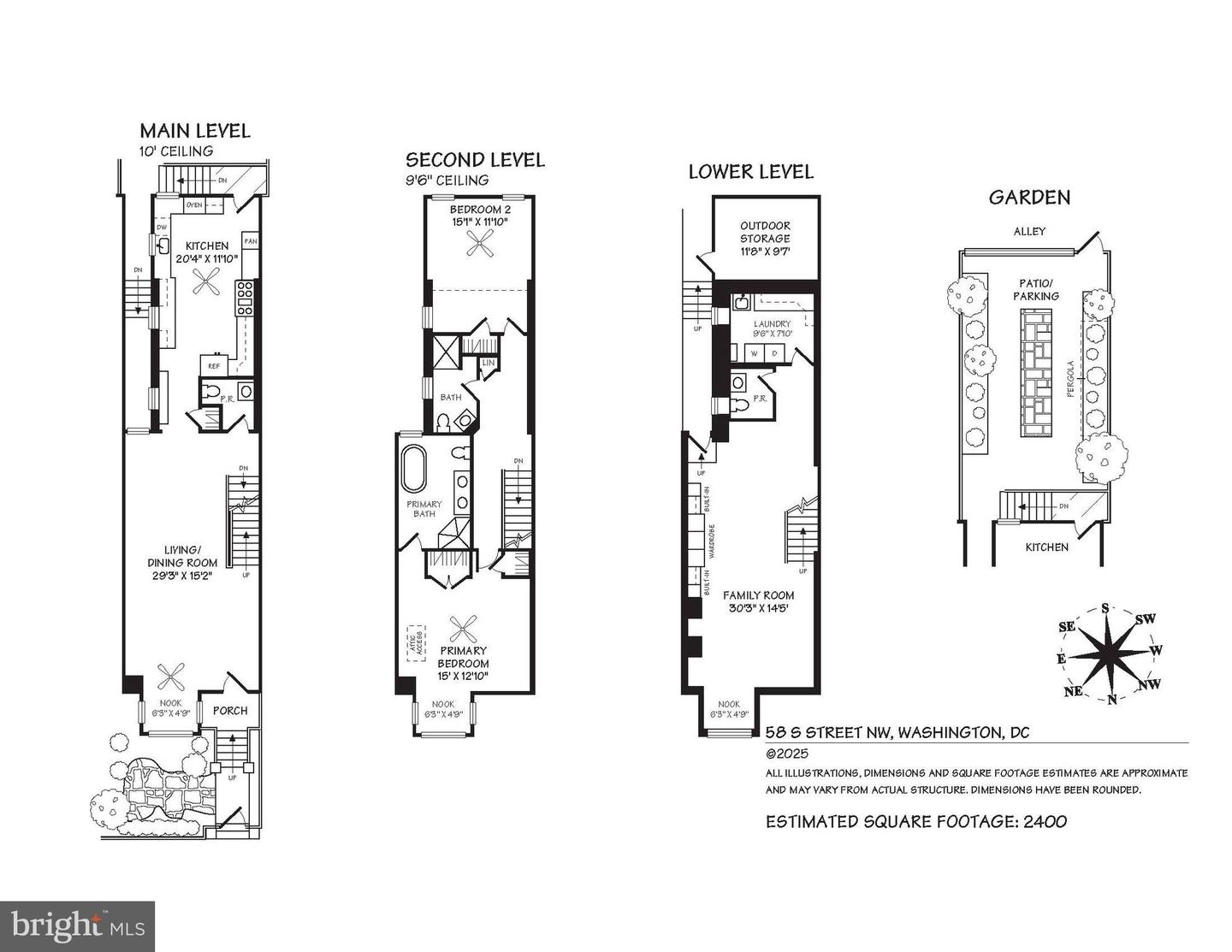 58 S ST NW, WASHINGTON, District Of Columbia 20001, 3 Bedrooms Bedrooms, ,2 BathroomsBathrooms,Residential,For sale,58 S ST NW,DCDC2210330 MLS # DCDC2210330