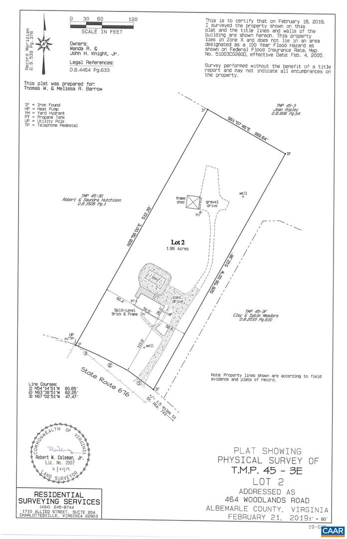 464 WOODLANDS RD, CHARLOTTESVILLE, Virginia 22901, 4 Bedrooms Bedrooms, ,3 BathroomsBathrooms,Residential,For sale,464 WOODLANDS RD,666672 MLS # 666672
