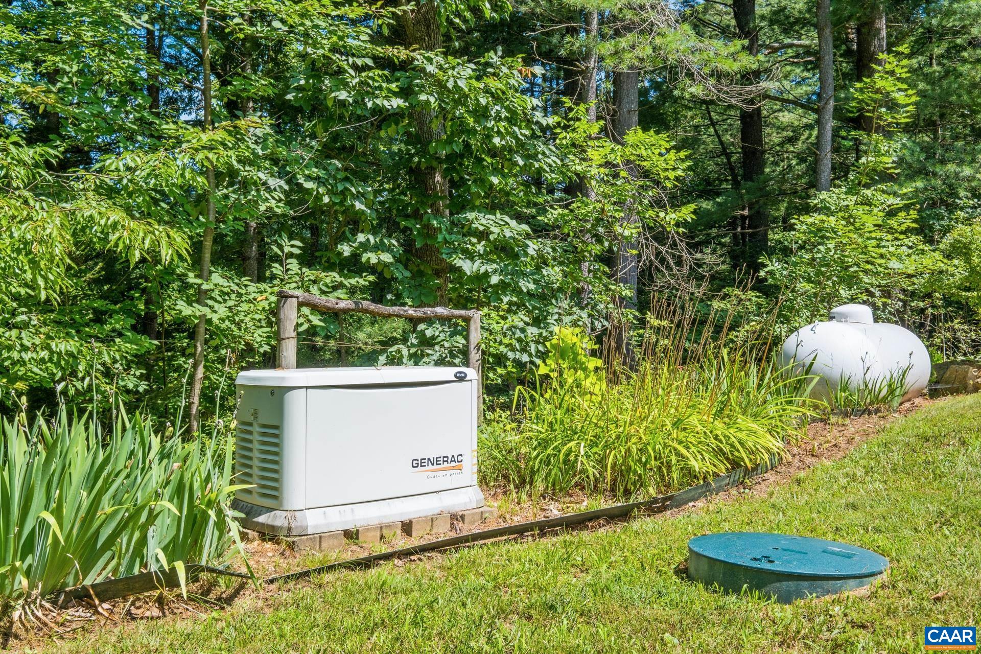 Generac generator is maintained yearly.