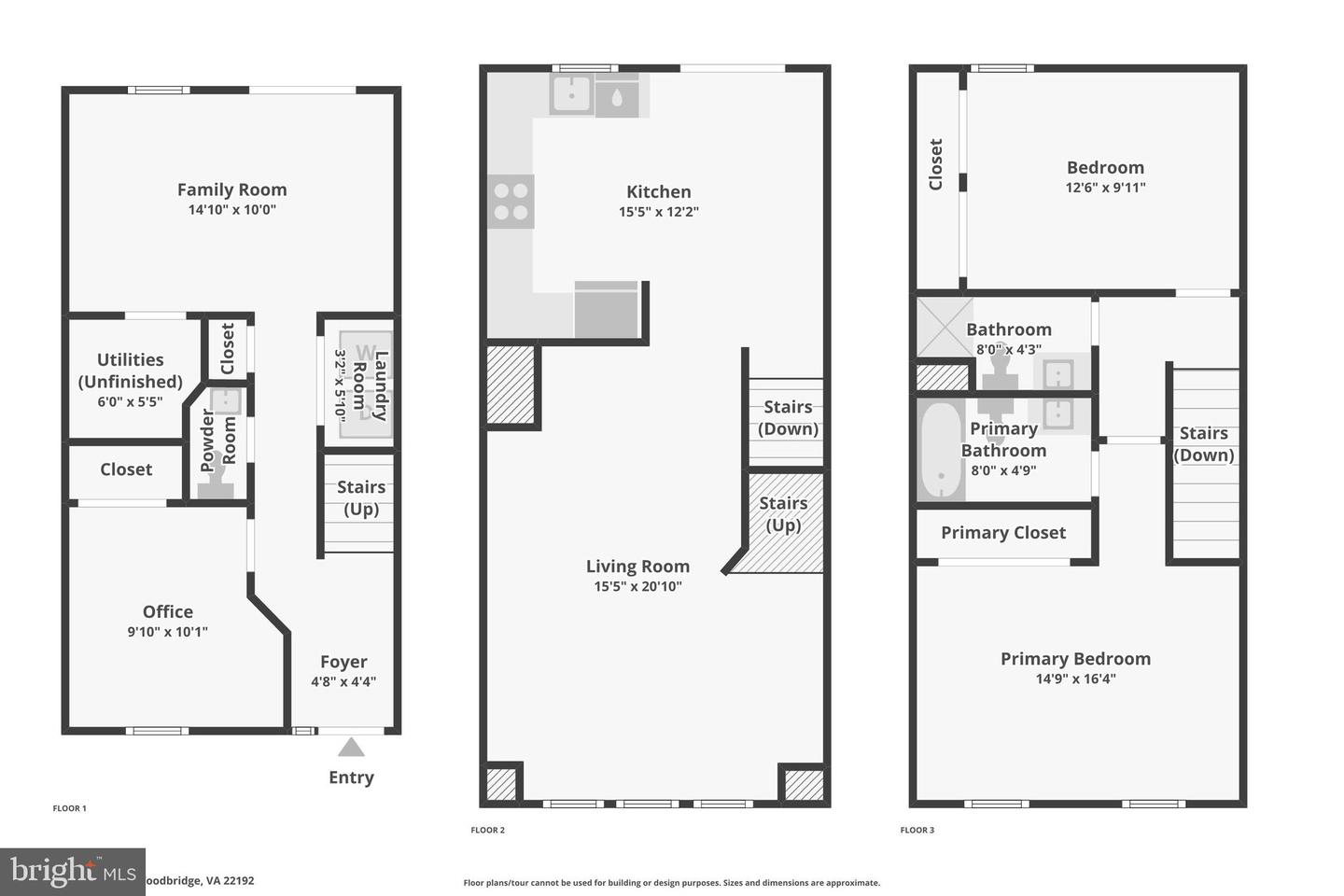 3597 SHERBROOKE CIR, WOODBRIDGE, Virginia 22192, 3 Bedrooms Bedrooms, ,2 BathroomsBathrooms,Residential,For sale,3597 SHERBROOKE CIR,VAPW2097520 MLS # VAPW2097520