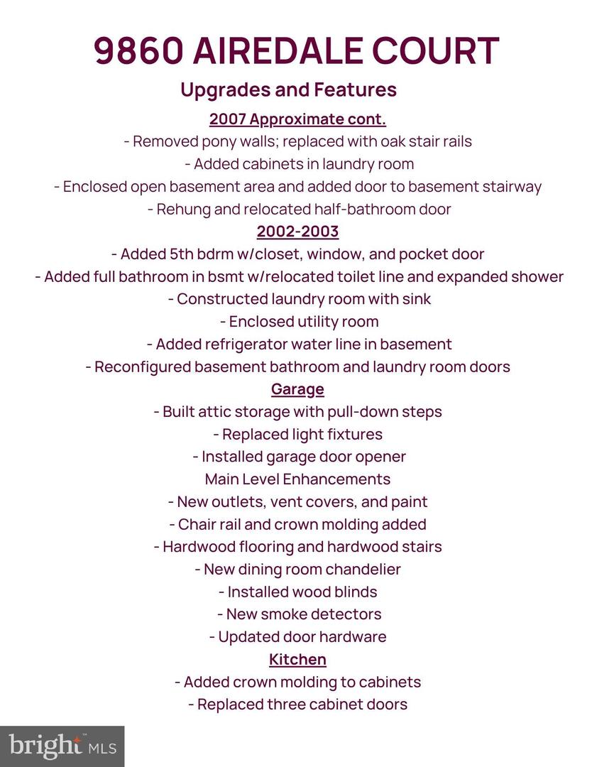 9860 AIREDALE CT, BRISTOW, Virginia 20136, 5 Bedrooms Bedrooms, ,3 BathroomsBathrooms,Residential,For sale,9860 AIREDALE CT,VAPW2098402 MLS # VAPW2098402