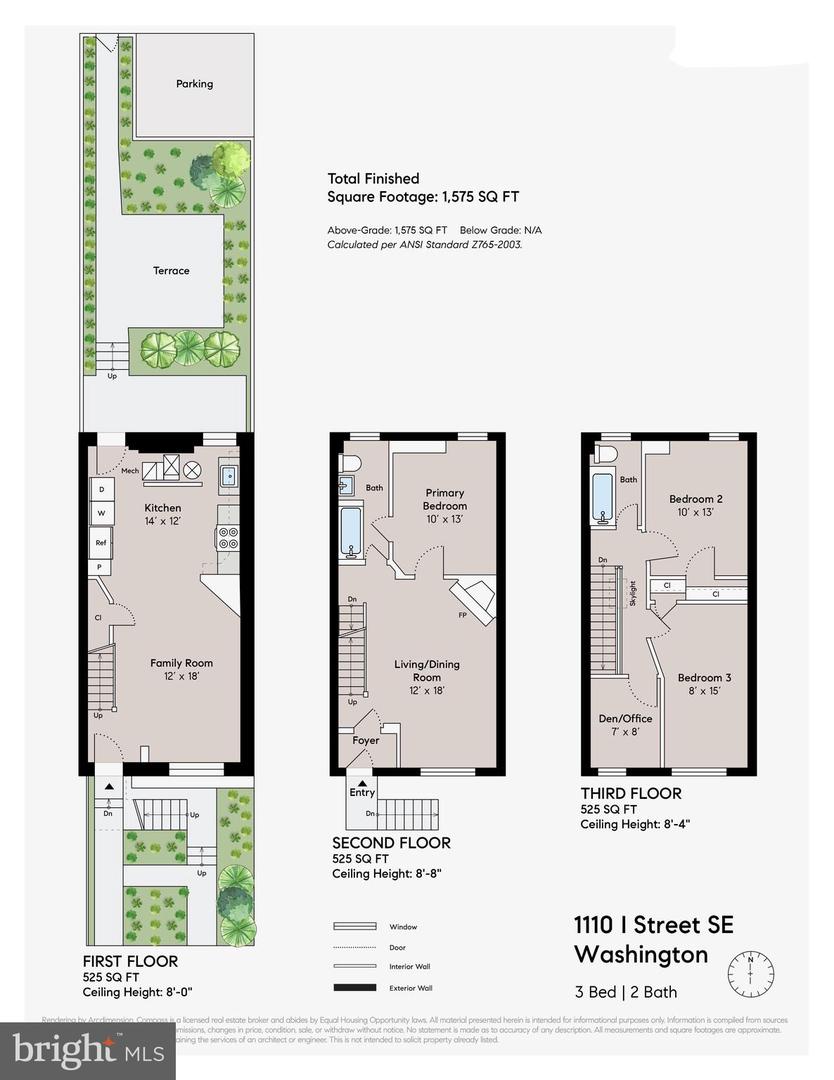 1110 I ST SE, WASHINGTON, District Of Columbia 20003, 3 Bedrooms Bedrooms, ,2 BathroomsBathrooms,Residential,For sale,1110 I ST SE,DCDC2210336 MLS # DCDC2210336