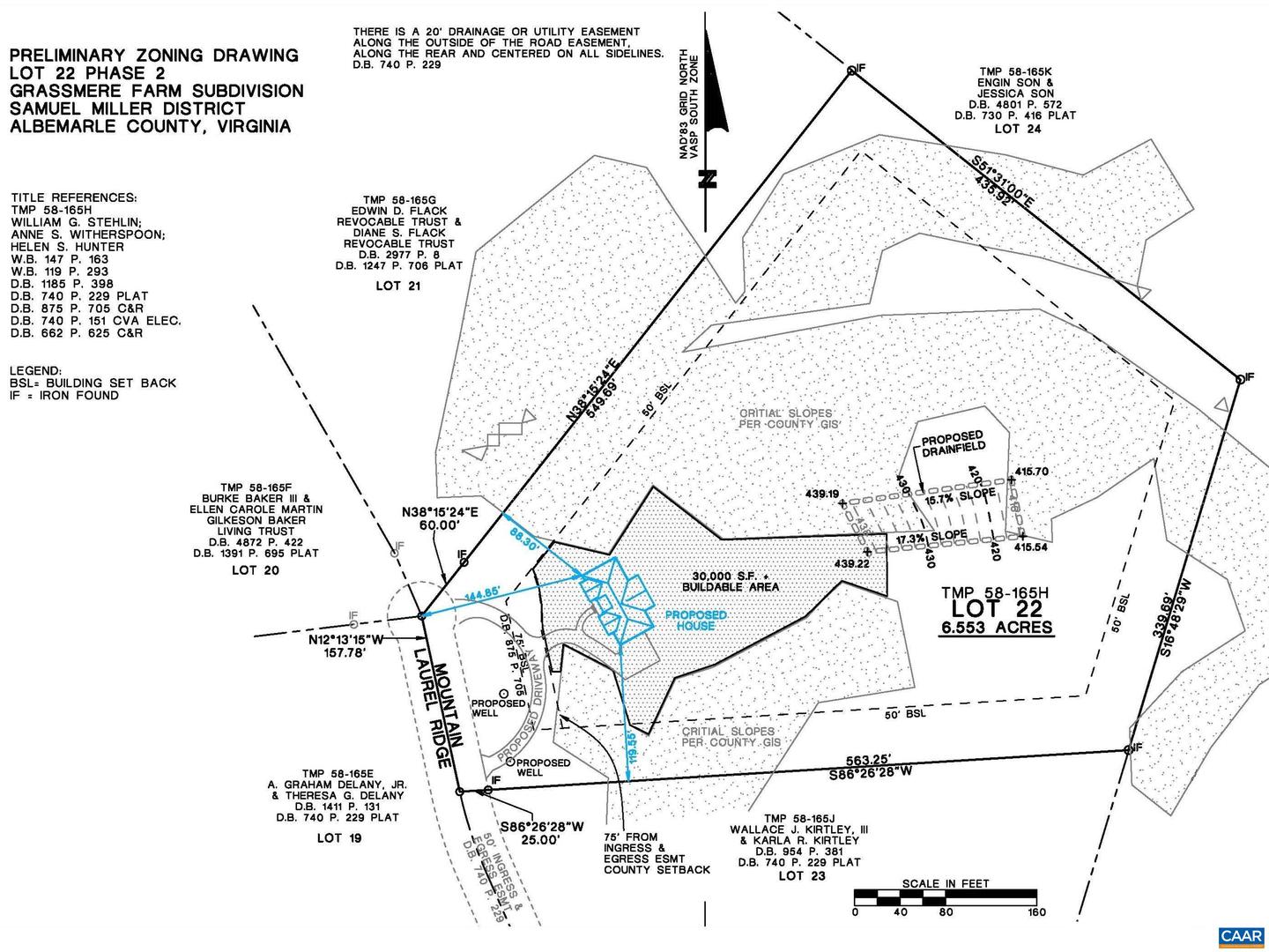 LOT 22 MOUNTAIN LAUREL RDG #22, CHARLOTTESVILLE, Virginia 22903, ,Land,For sale,LOT 22 MOUNTAIN LAUREL RDG #22,666818 MLS # 666818