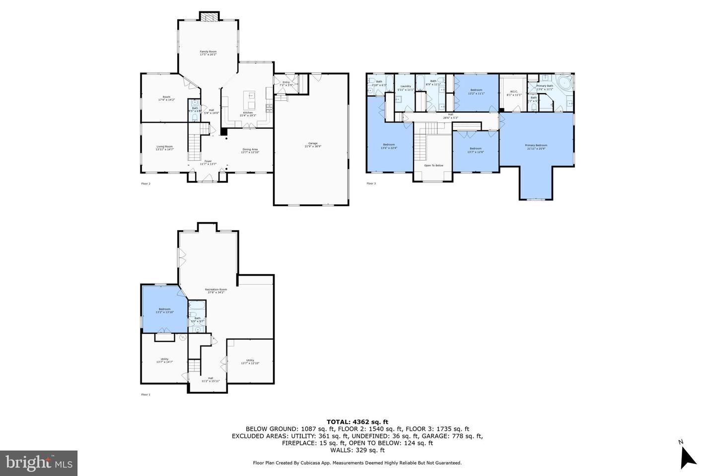 11 CITATION CT, STAFFORD, Virginia 22556, 5 Bedrooms Bedrooms, ,4 BathroomsBathrooms,Residential,For sale,11 CITATION CT,VAST2040210 MLS # VAST2040210