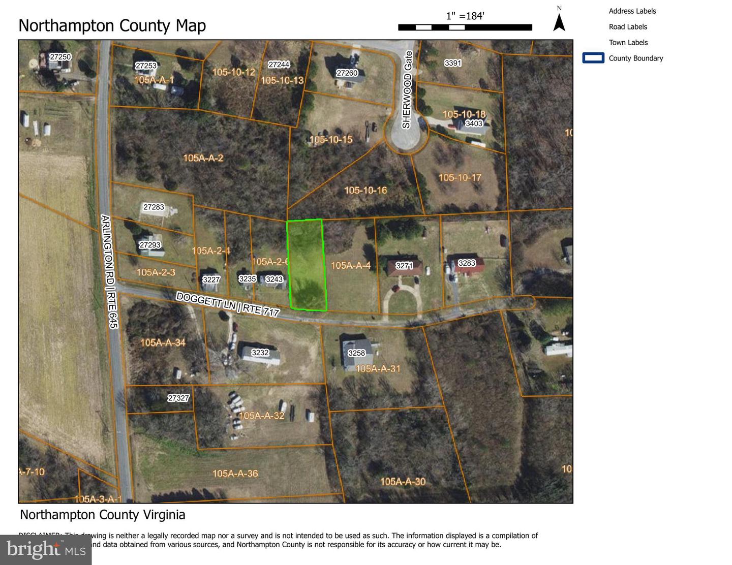 3243-3 DOGGETT LN, CAPE CHARLES, Virginia 23310, ,Land,For sale,3243-3 DOGGETT LN,VANH2000060 MLS # VANH2000060