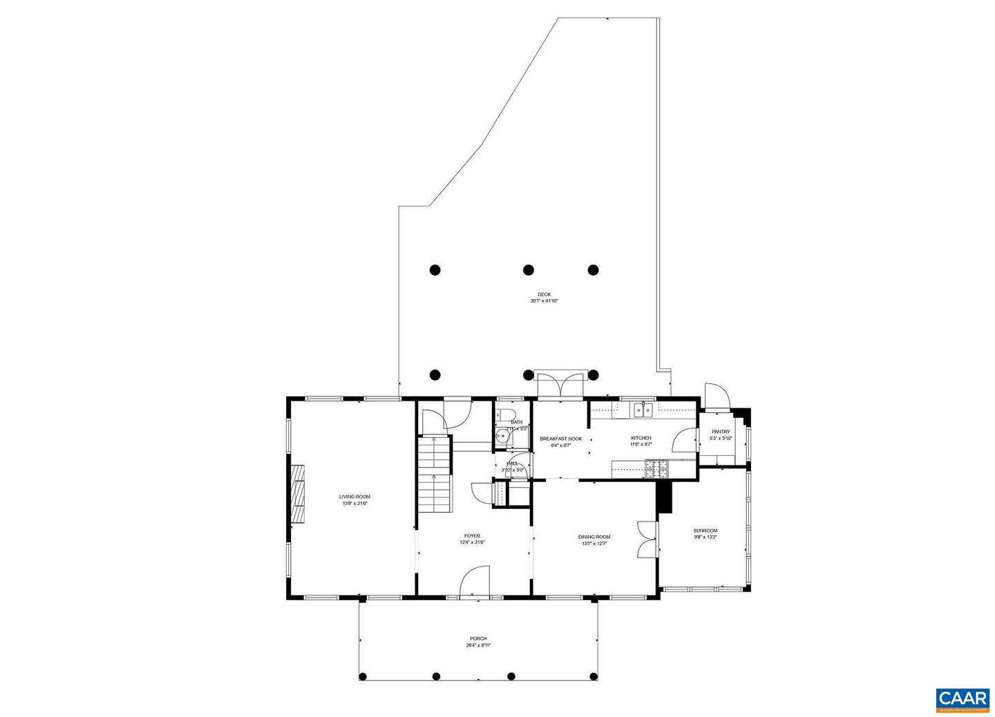 1012 LOCUST AVE, CHARLOTTESVILLE, Virginia 22901, 4 Bedrooms Bedrooms, ,3 BathroomsBathrooms,Residential,For sale,1012 LOCUST AVE,663633 MLS # 663633