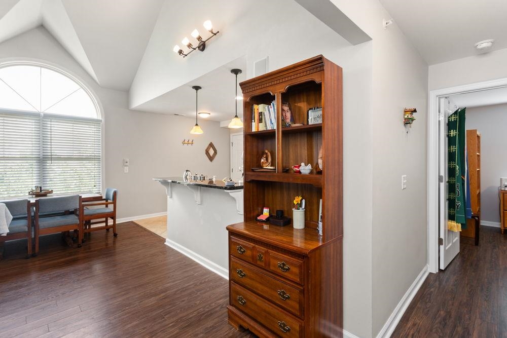 off dining to laundry/bath, storage and spare bedroom.