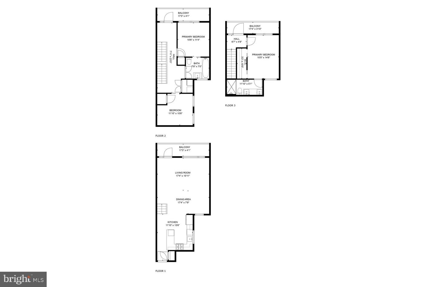 1729 T ST NW #4, WASHINGTON, District Of Columbia 20009, 3 Bedrooms Bedrooms, ,2 BathroomsBathrooms,Residential,For sale,1729 T ST NW #4,DCDC2209810 MLS # DCDC2209810