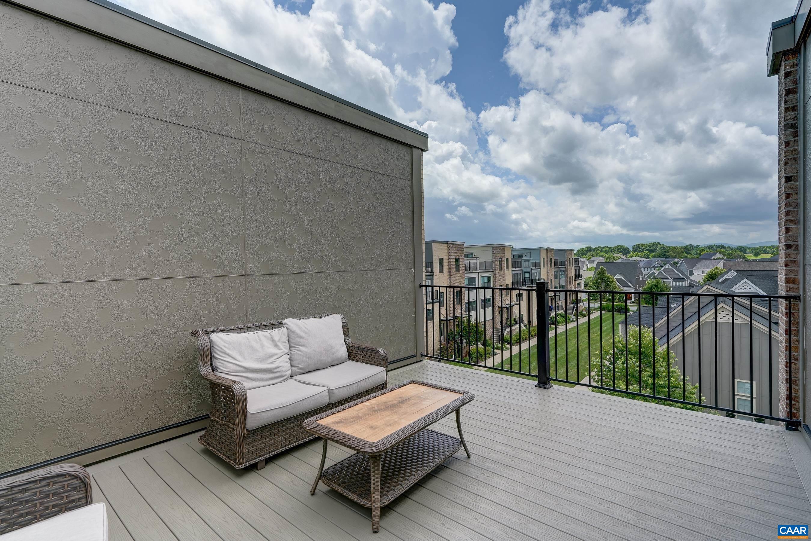 Rooftop terrace - perfect for stargazing.