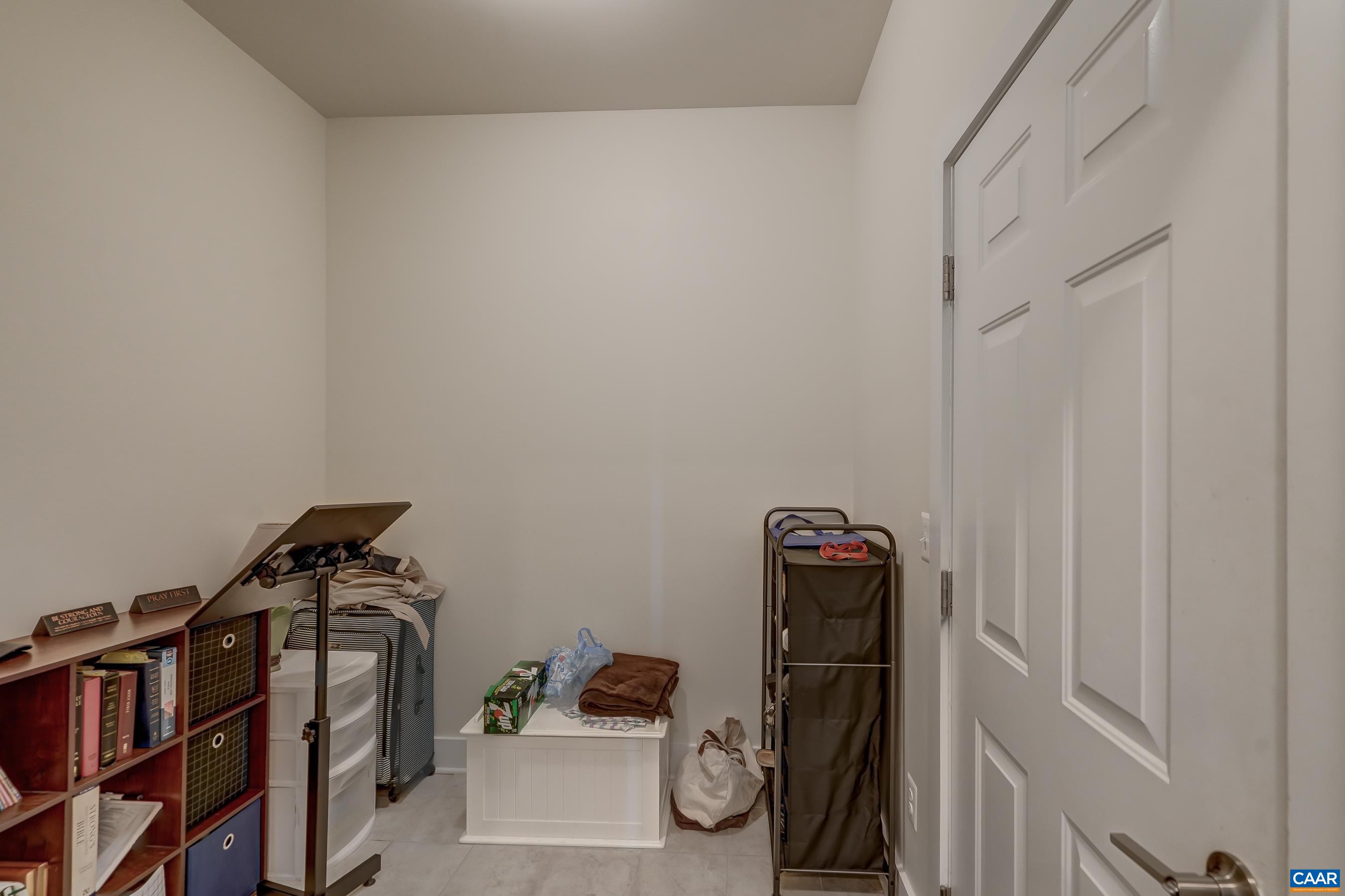 Mudroom on the lower level provides extra storage.