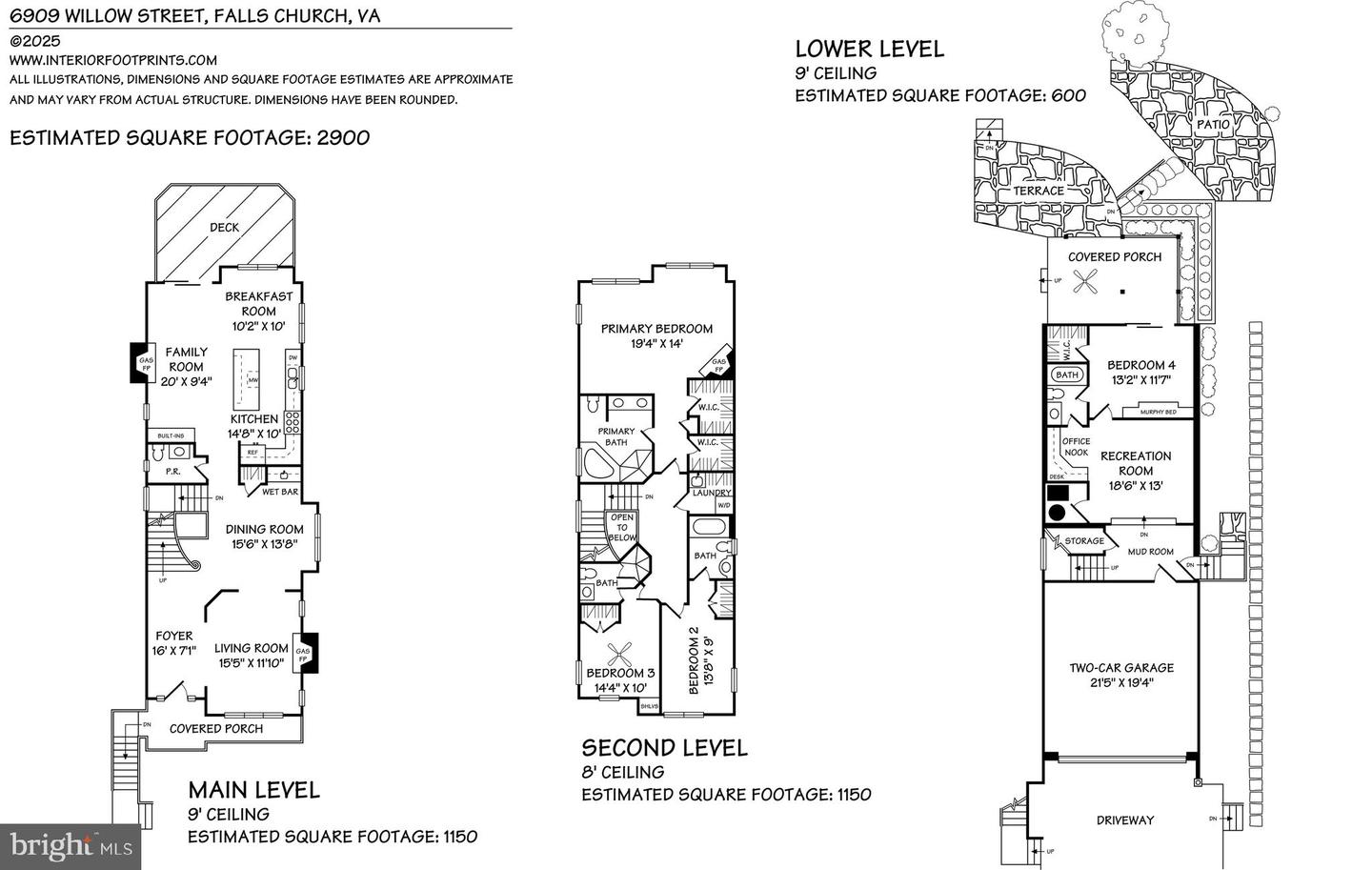 6909 WILLOW ST, FALLS CHURCH, Virginia 22046, 4 Bedrooms Bedrooms, ,4 BathroomsBathrooms,Residential,For sale,6909 WILLOW ST,VAFX2253338 MLS # VAFX2253338