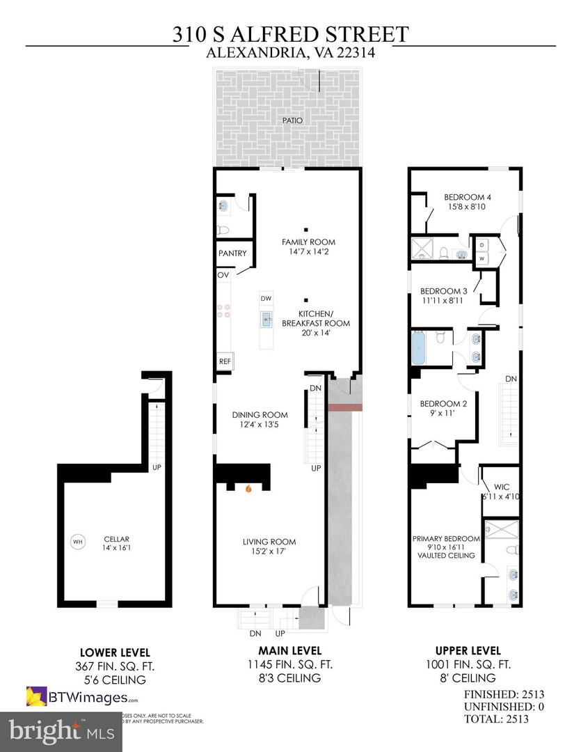 310 S ALFRED ST, ALEXANDRIA, Virginia 22314, 4 Bedrooms Bedrooms, ,3 BathroomsBathrooms,Residential,For sale,310 S ALFRED ST,VAAX2047462 MLS # VAAX2047462