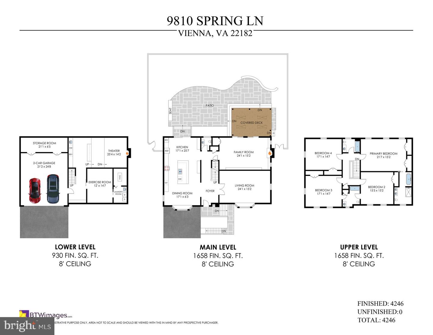 9810 SPRING RIDGE LN, VIENNA, Virginia 22182, 4 Bedrooms Bedrooms, ,3 BathroomsBathrooms,Residential,For sale,9810 SPRING RIDGE LN,VAFX2256570 MLS # VAFX2256570