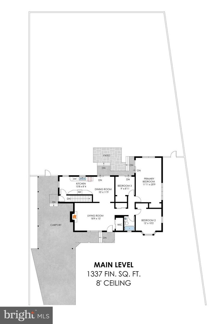 3702 PAUL ST, ALEXANDRIA, Virginia 22311, 3 Bedrooms Bedrooms, ,2 BathroomsBathrooms,Residential,For sale,3702 PAUL ST,VAFX2256528 MLS # VAFX2256528