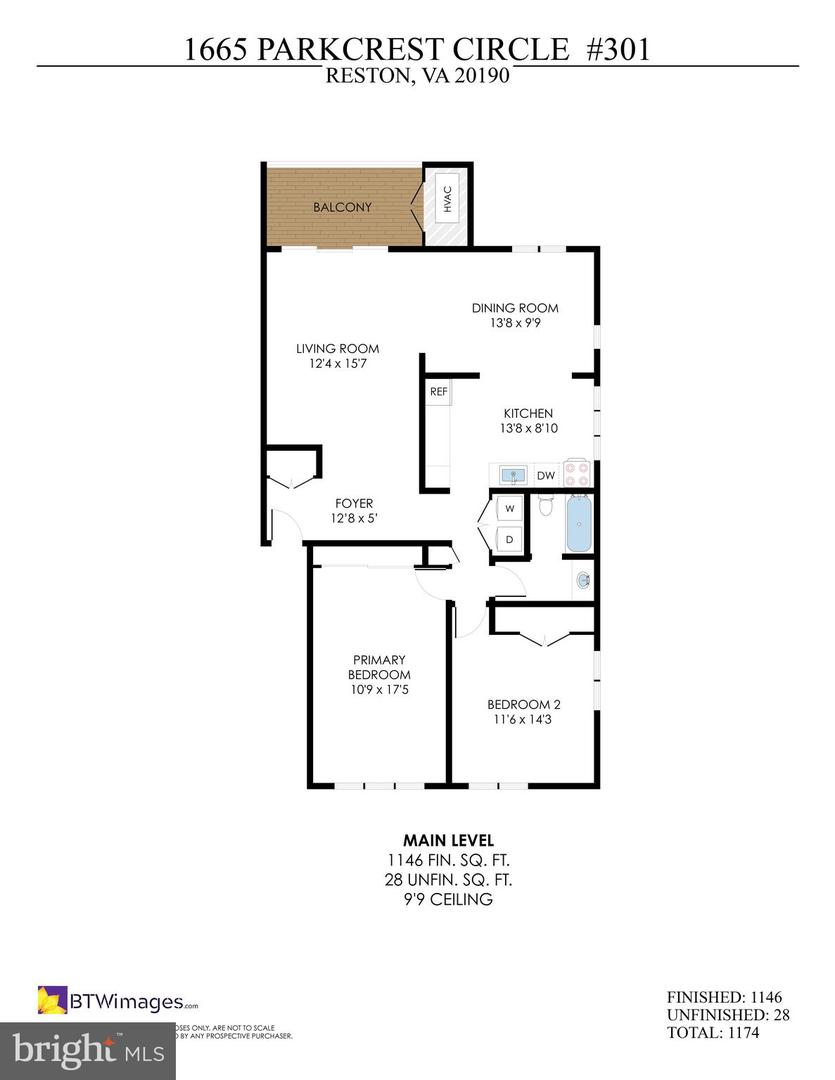 1665 PARKCREST CIR #301, RESTON, Virginia 20190, 2 Bedrooms Bedrooms, ,1 BathroomBathrooms,Residential,For sale,1665 PARKCREST CIR #301,VAFX2248924 MLS # VAFX2248924