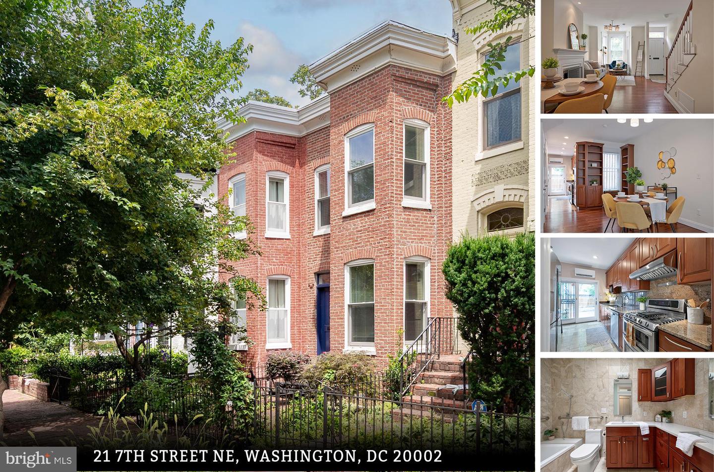 21 7TH ST NE, WASHINGTON, District Of Columbia 20002, 2 Bedrooms Bedrooms, ,2 BathroomsBathrooms,Residential,For sale,21 7TH ST NE,DCDC2207610 MLS # DCDC2207610