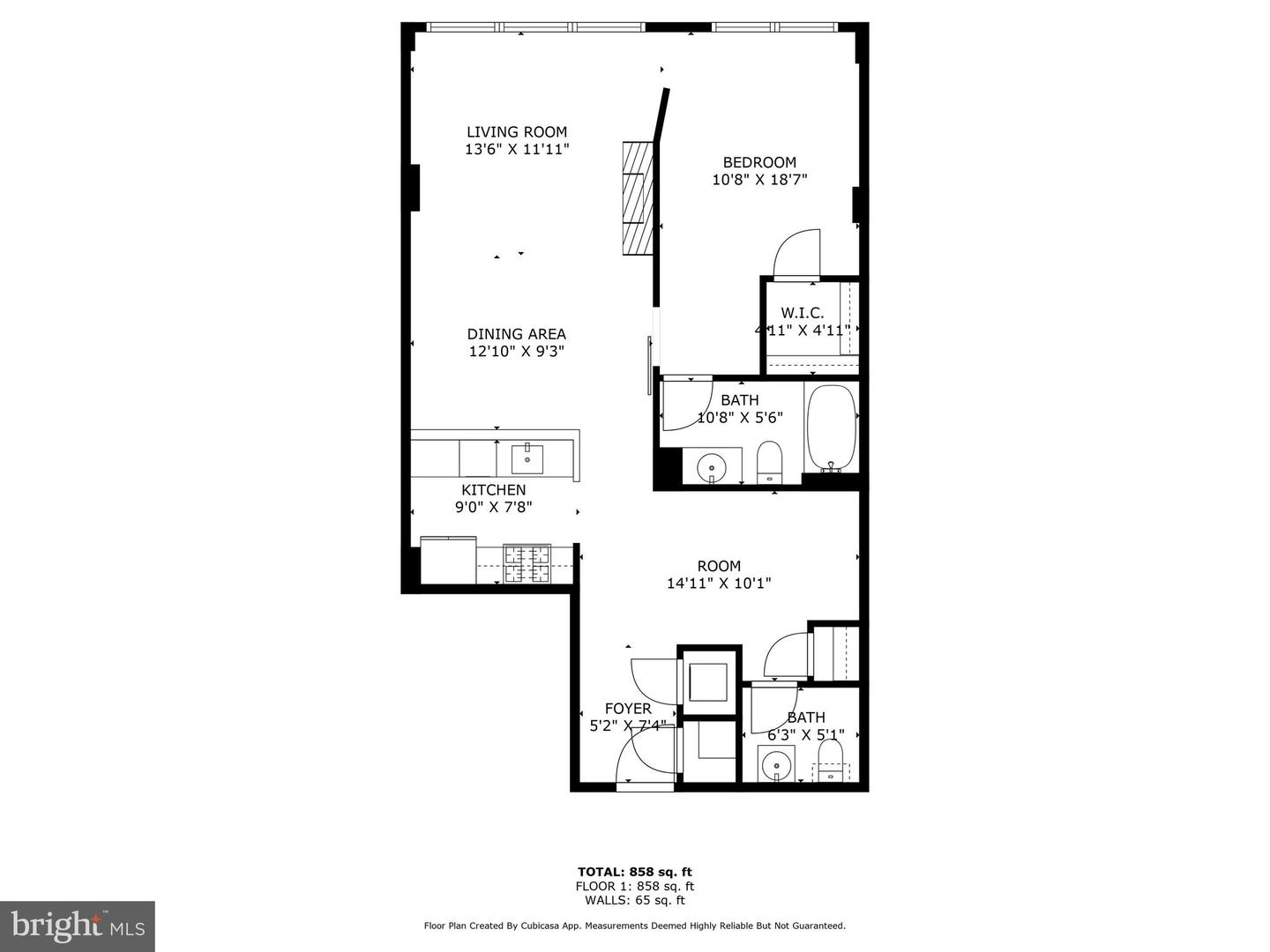 2020 12TH ST NW #201, WASHINGTON, District Of Columbia 20009, 1 Bedroom Bedrooms, ,1 BathroomBathrooms,Residential,For sale,2020 12TH ST NW #201,DCDC2206654 MLS # DCDC2206654