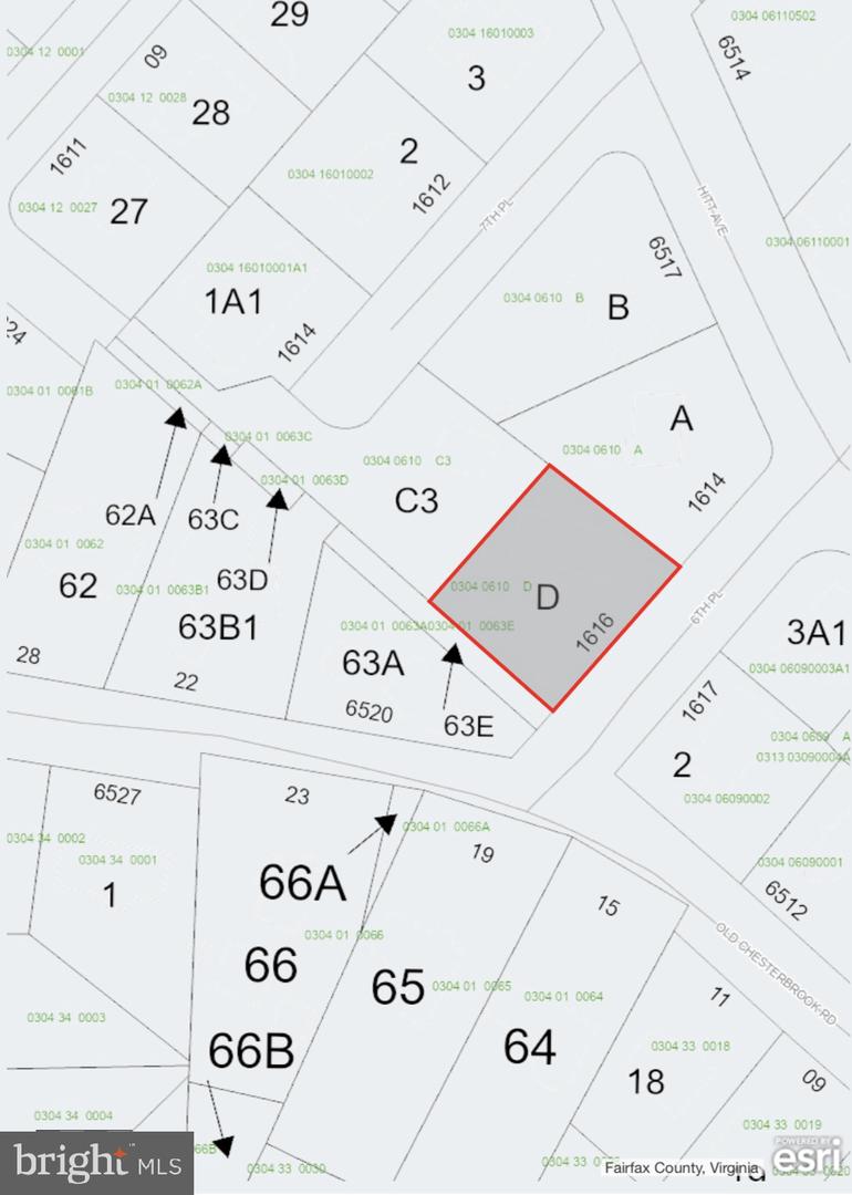 1616 6TH LOT D PL, MCLEAN, Virginia 22101, ,Land,For sale,1616 6TH LOT D PL,VAFX2256954 MLS # VAFX2256954