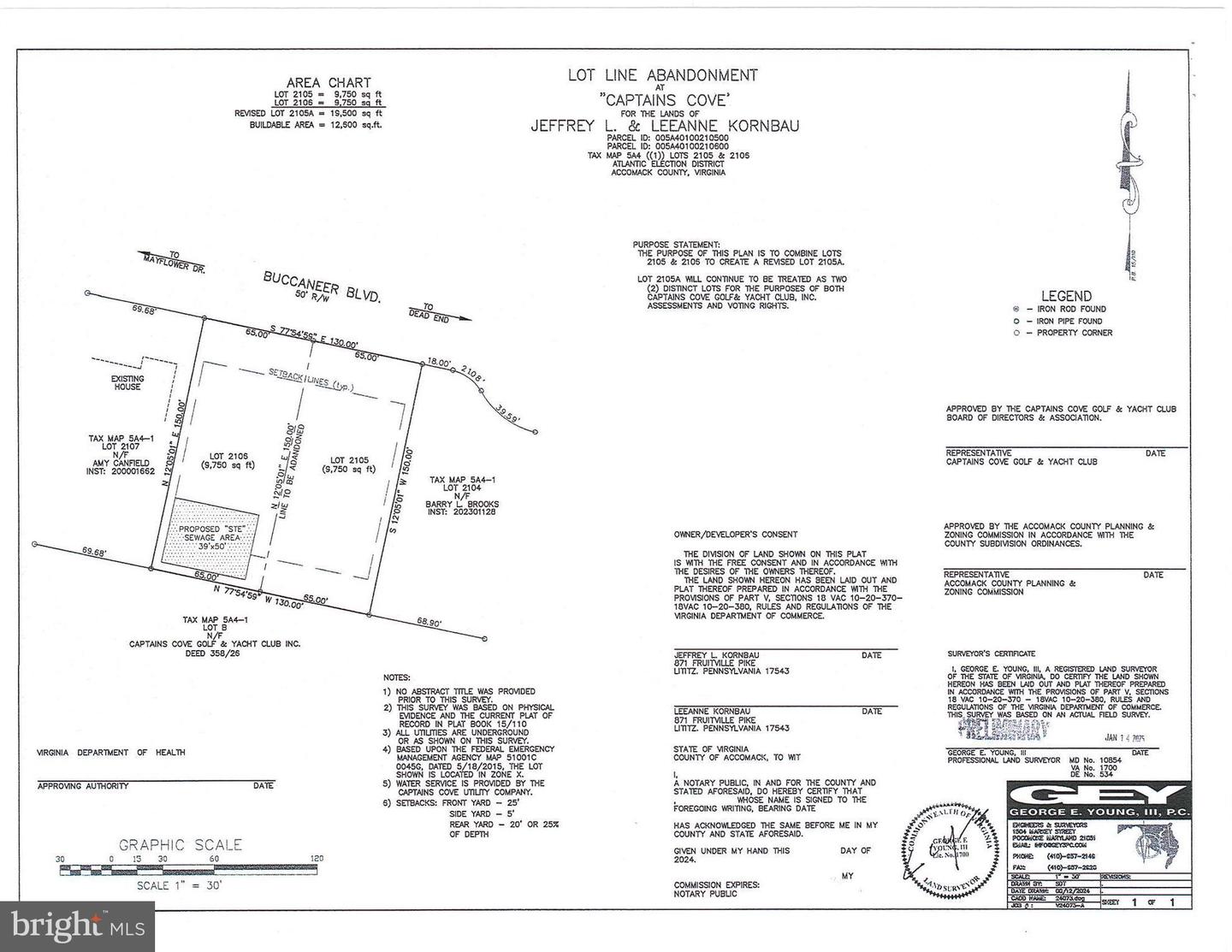 2106 BUCCANEER BLVD, GREENBACKVILLE, Virginia 23356, ,Land,For sale,2106 BUCCANEER BLVD,VAAC2002104 MLS # VAAC2002104