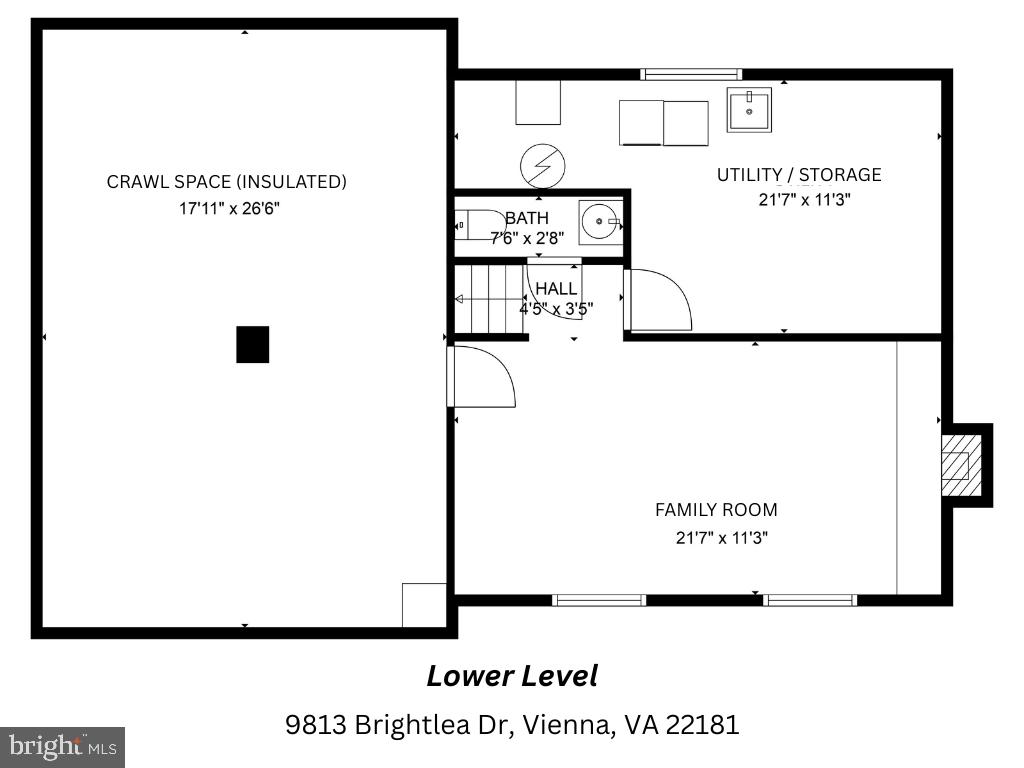 9813 BRIGHTLEA DR, VIENNA, Virginia 22181, 3 Bedrooms Bedrooms, ,2 BathroomsBathrooms,Residential,For sale,9813 BRIGHTLEA DR,VAFX2232246 MLS # VAFX2232246