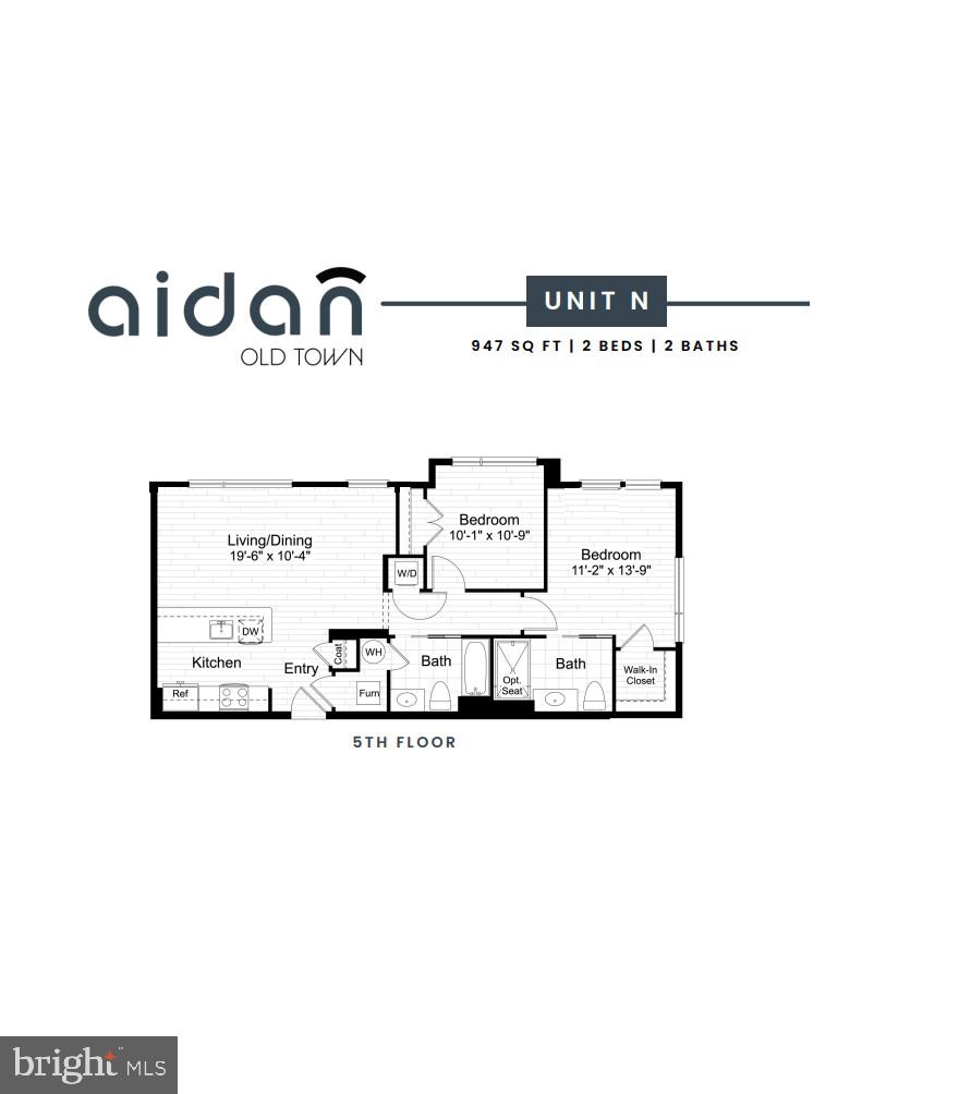 701 N HENRY ST #511, ALEXANDRIA, Virginia 22314, 2 Bedrooms Bedrooms, ,2 BathroomsBathrooms,Residential,For sale,701 N HENRY ST #511,VAAX2047568 MLS # VAAX2047568