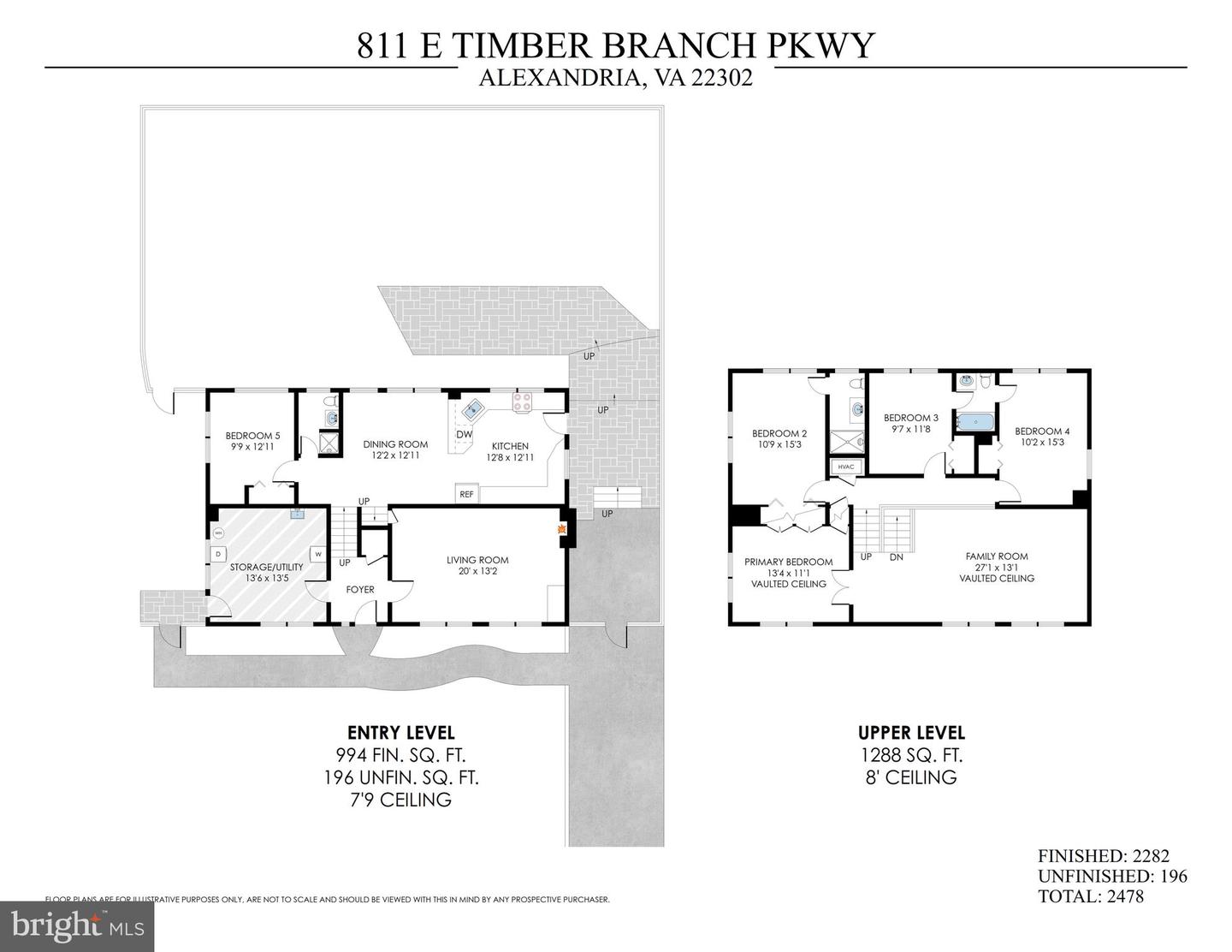 811 E TIMBER BRANCH PKWY, ALEXANDRIA, Virginia 22302, 5 Bedrooms Bedrooms, ,3 BathroomsBathrooms,Residential,For sale,811 E TIMBER BRANCH PKWY,VAAX2047672 MLS # VAAX2047672