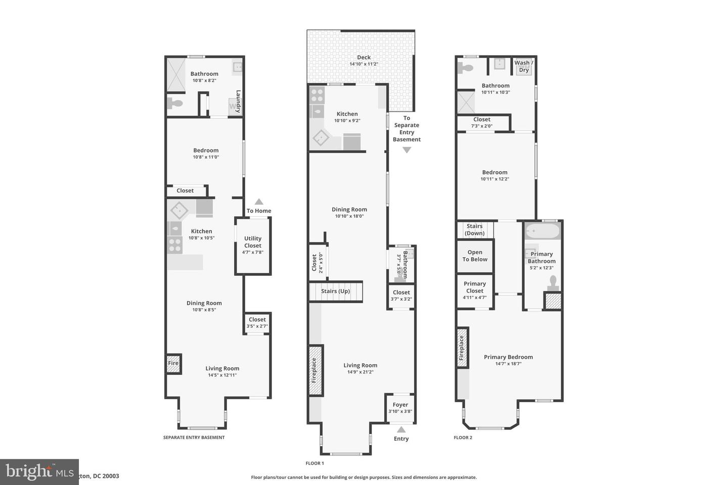 252 11TH ST SE, WASHINGTON, District Of Columbia 20003, 3 Bedrooms Bedrooms, ,3 BathroomsBathrooms,Residential,For sale,252 11TH ST SE,DCDC2209840 MLS # DCDC2209840