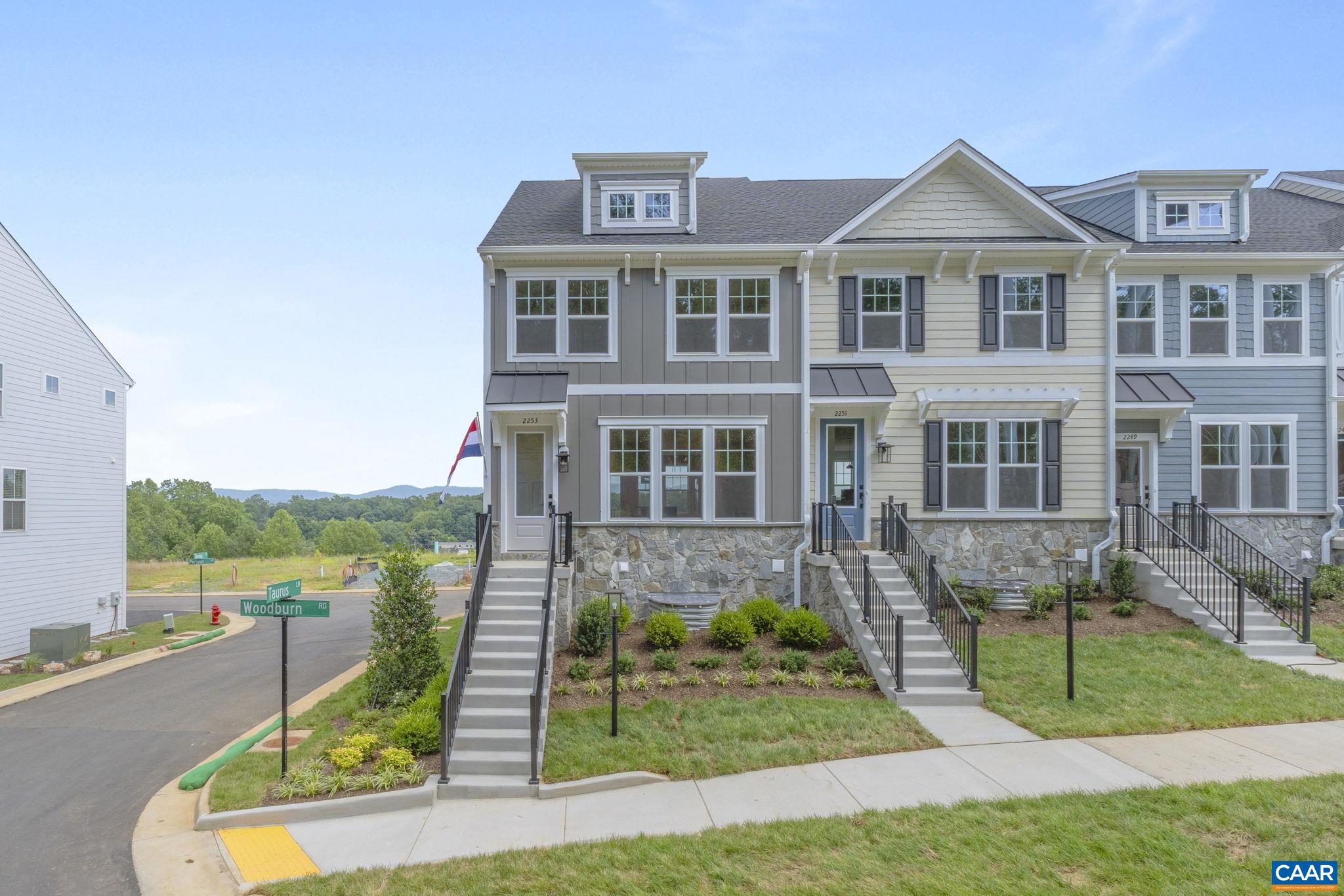 2253 WOODBURN RD, CHARLOTTESVILLE, Virginia 22901, 3 Bedrooms Bedrooms, ,2 BathroomsBathrooms,Residential,The Dogwood - Elevation A - End Unit,2253 WOODBURN RD,667254 MLS # 667254
