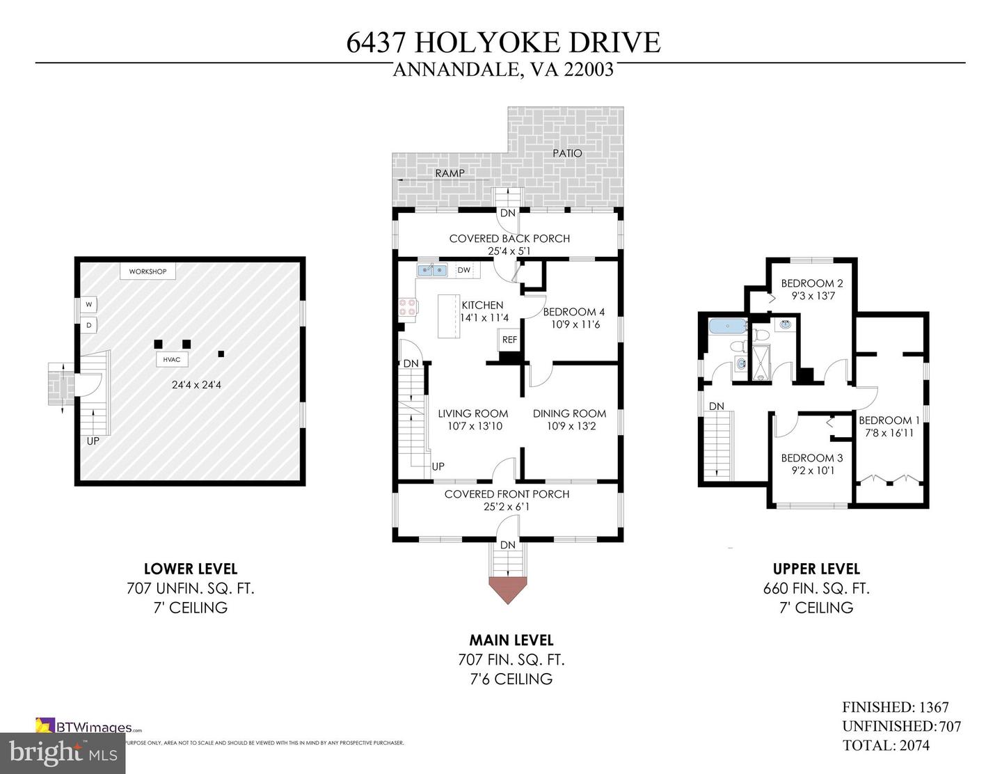 6437 HOLYOKE DR, ANNANDALE, Virginia 22003, 3 Bedrooms Bedrooms, ,2 BathroomsBathrooms,Residential,For sale,6437 HOLYOKE DR,VAFX2257252 MLS # VAFX2257252