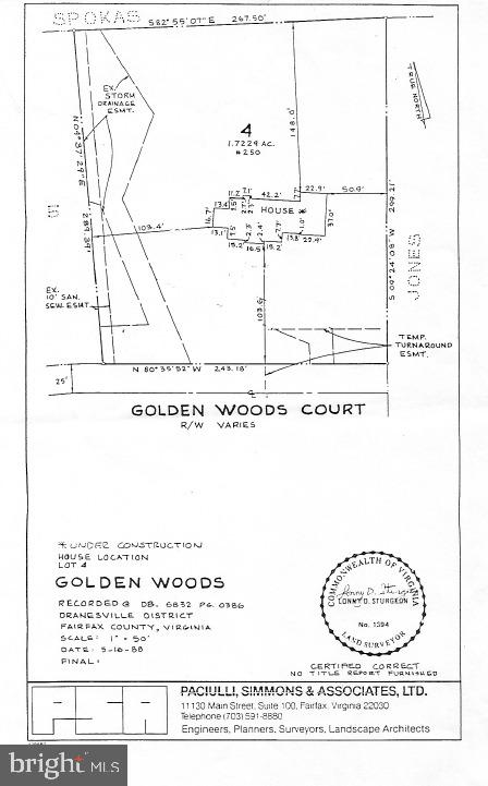 250 GOLDEN WOODS CT, GREAT FALLS, Virginia 22066, 5 Bedrooms Bedrooms, ,4 BathroomsBathrooms,Residential,For sale,250 GOLDEN WOODS CT,VAFX2253842 MLS # VAFX2253842