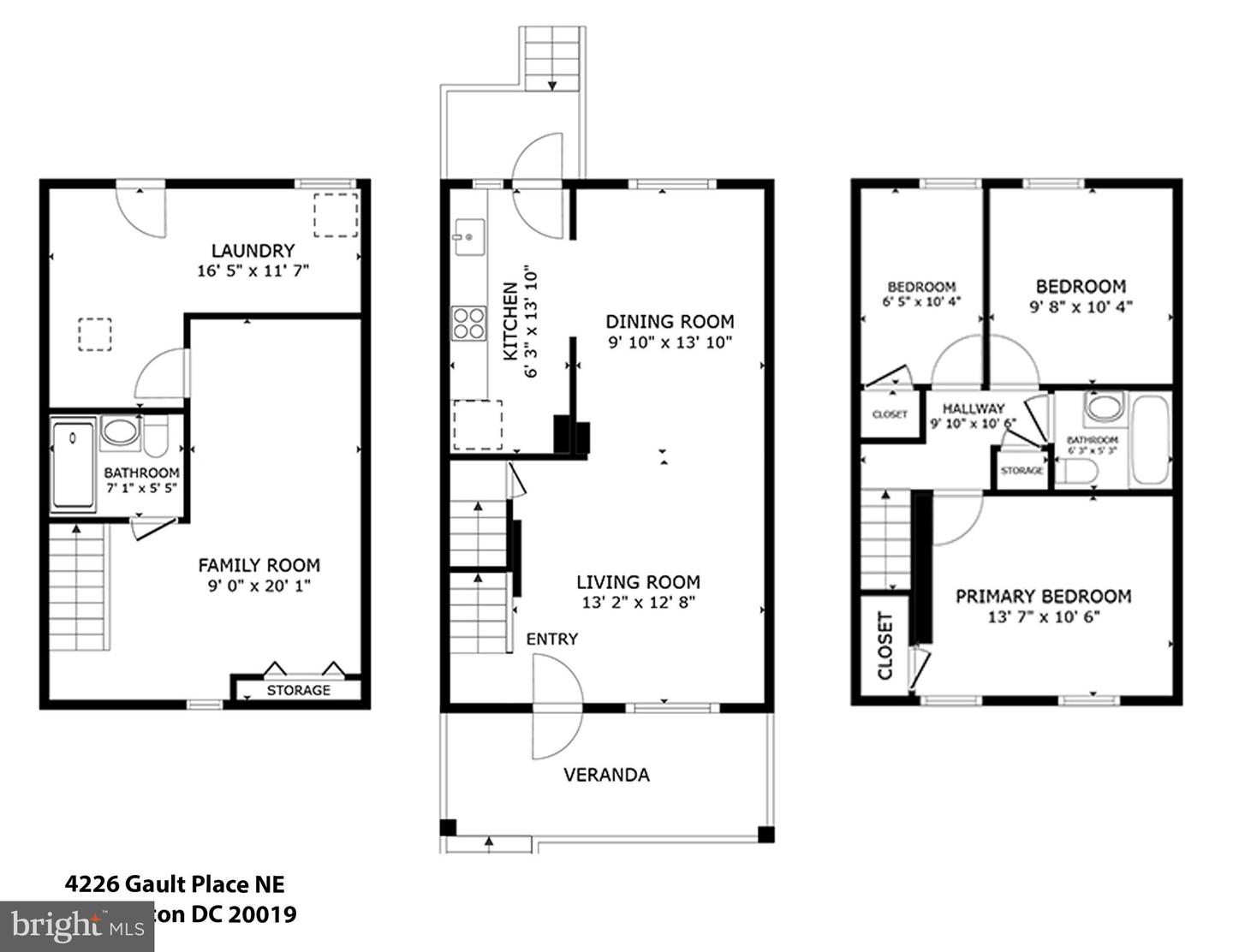 4226 GAULT PL NE, WASHINGTON, District Of Columbia 20019, 3 Bedrooms Bedrooms, ,2 BathroomsBathrooms,Residential,For sale,4226 GAULT PL NE,DCDC2212696 MLS # DCDC2212696