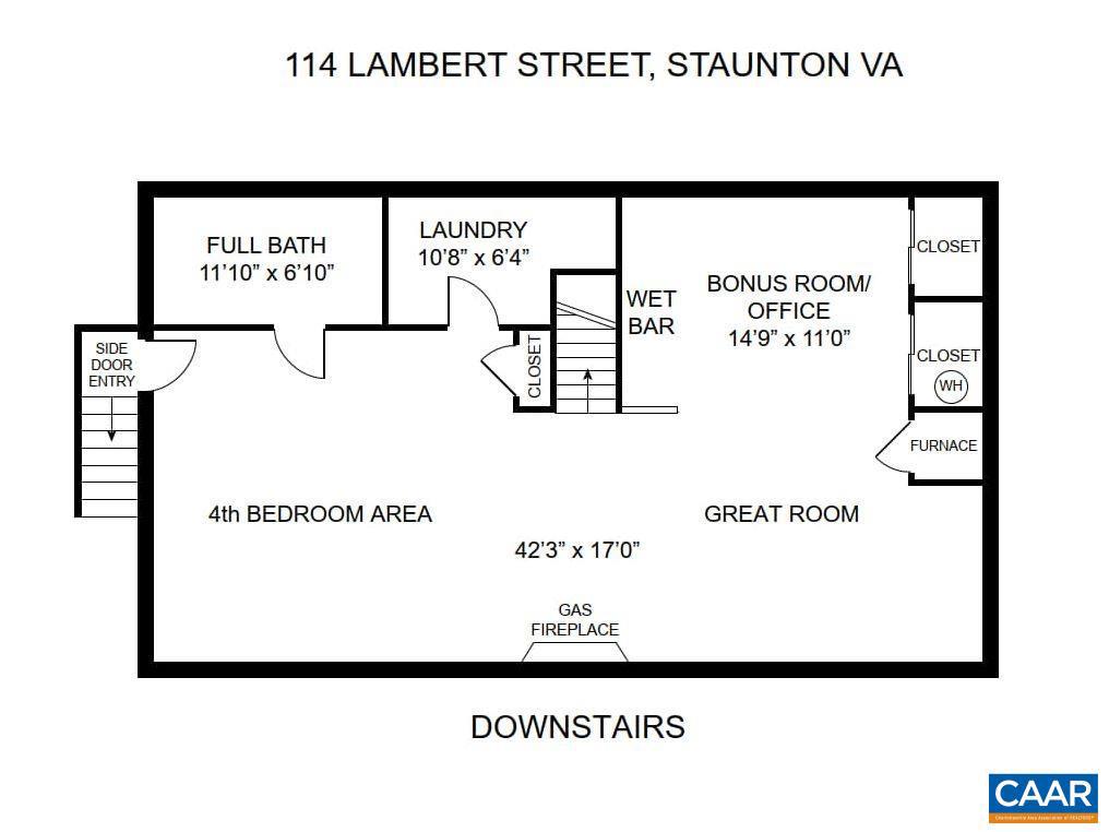 114 LAMBERT ST, STAUNTON, Virginia 24401, 4 Bedrooms Bedrooms, ,3 BathroomsBathrooms,Residential,For sale,114 LAMBERT ST,667273 MLS # 667273