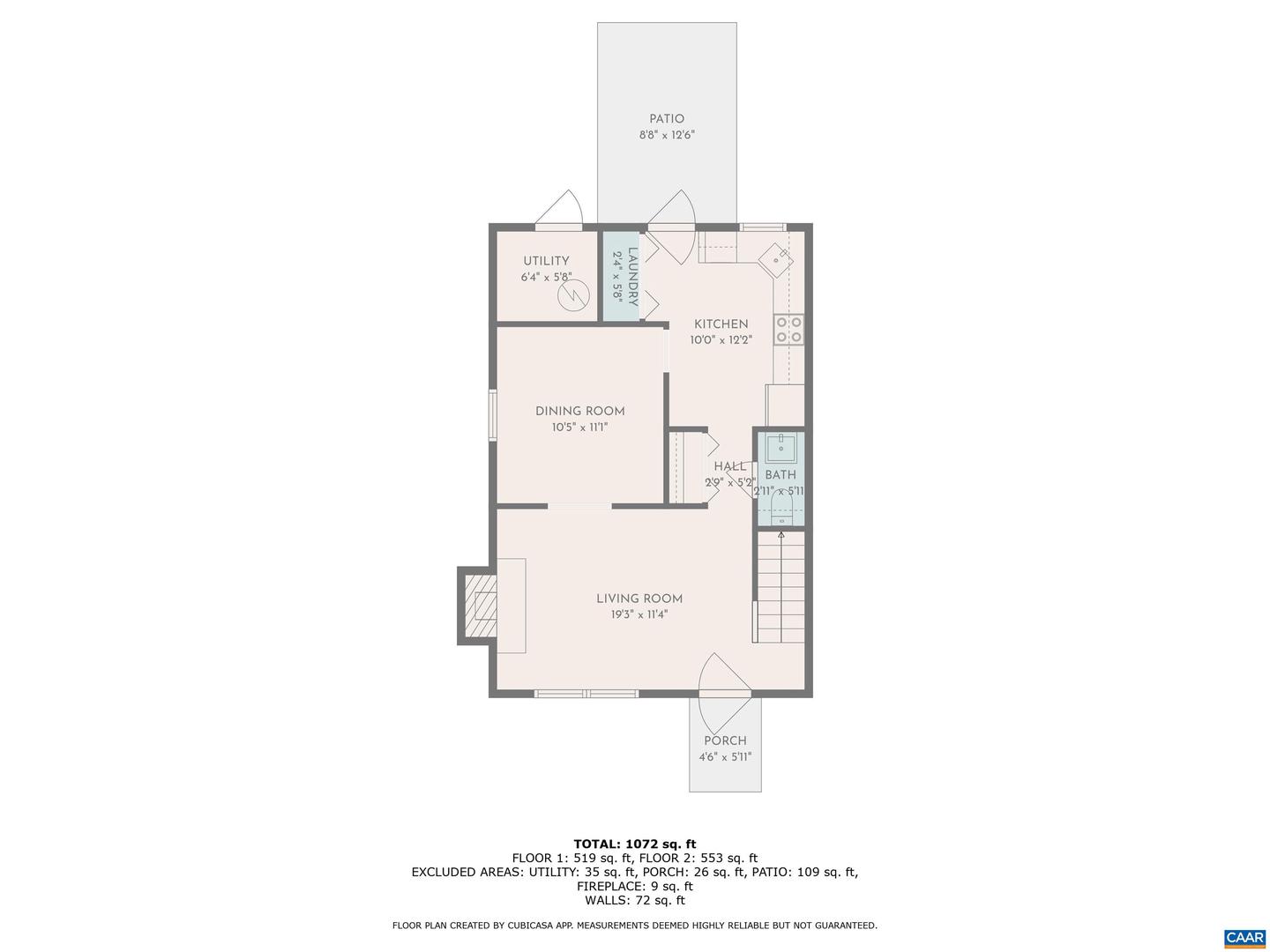 815 PROSPECT AVE, CHARLOTTESVILLE, Virginia 22903, 3 Bedrooms Bedrooms, ,1 BathroomBathrooms,Residential,For sale,815 PROSPECT AVE,667279 MLS # 667279