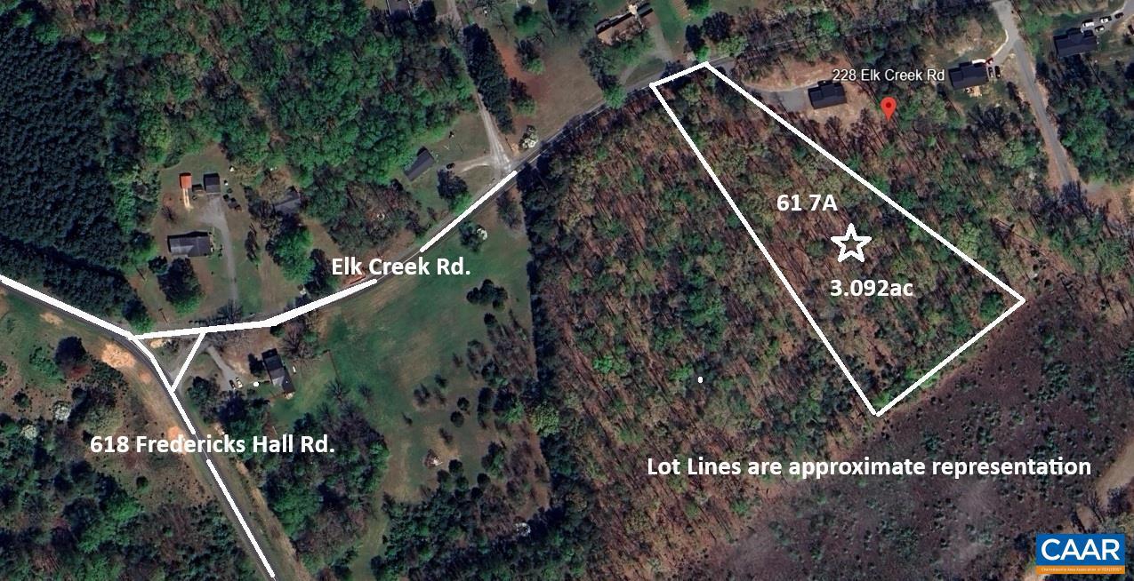 7A ELK CREEK RD #7A, MINERAL, Virginia 23117, ,Land,For sale,7A ELK CREEK RD #7A,667281 MLS # 667281