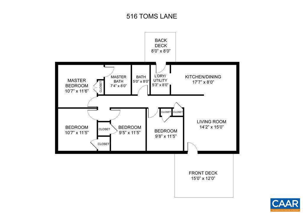 516 TOMS LN, ROSELAND, Virginia 22967, 4 Bedrooms Bedrooms, ,2 BathroomsBathrooms,Residential,For sale,516 TOMS LN,667370 MLS # 667370