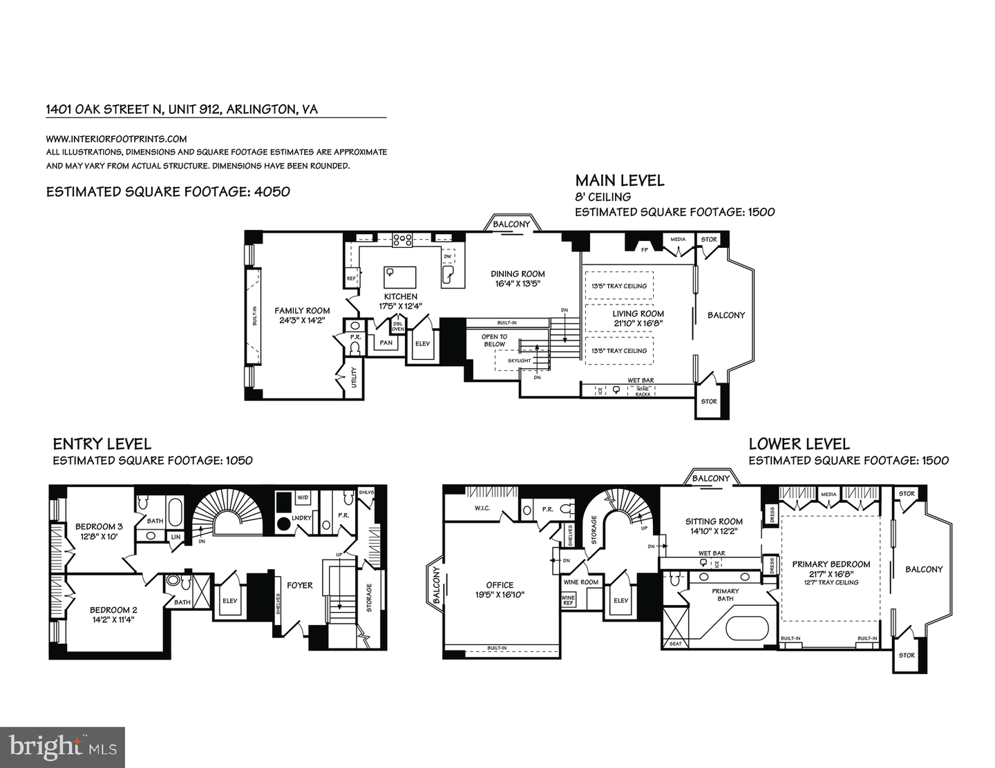 1401 N OAK ST N #912, ARLINGTON, Virginia 22209, 3 Bedrooms Bedrooms, ,3 BathroomsBathrooms,Residential,For sale,1401 N OAK ST N #912,VAAR2058364 MLS # VAAR2058364