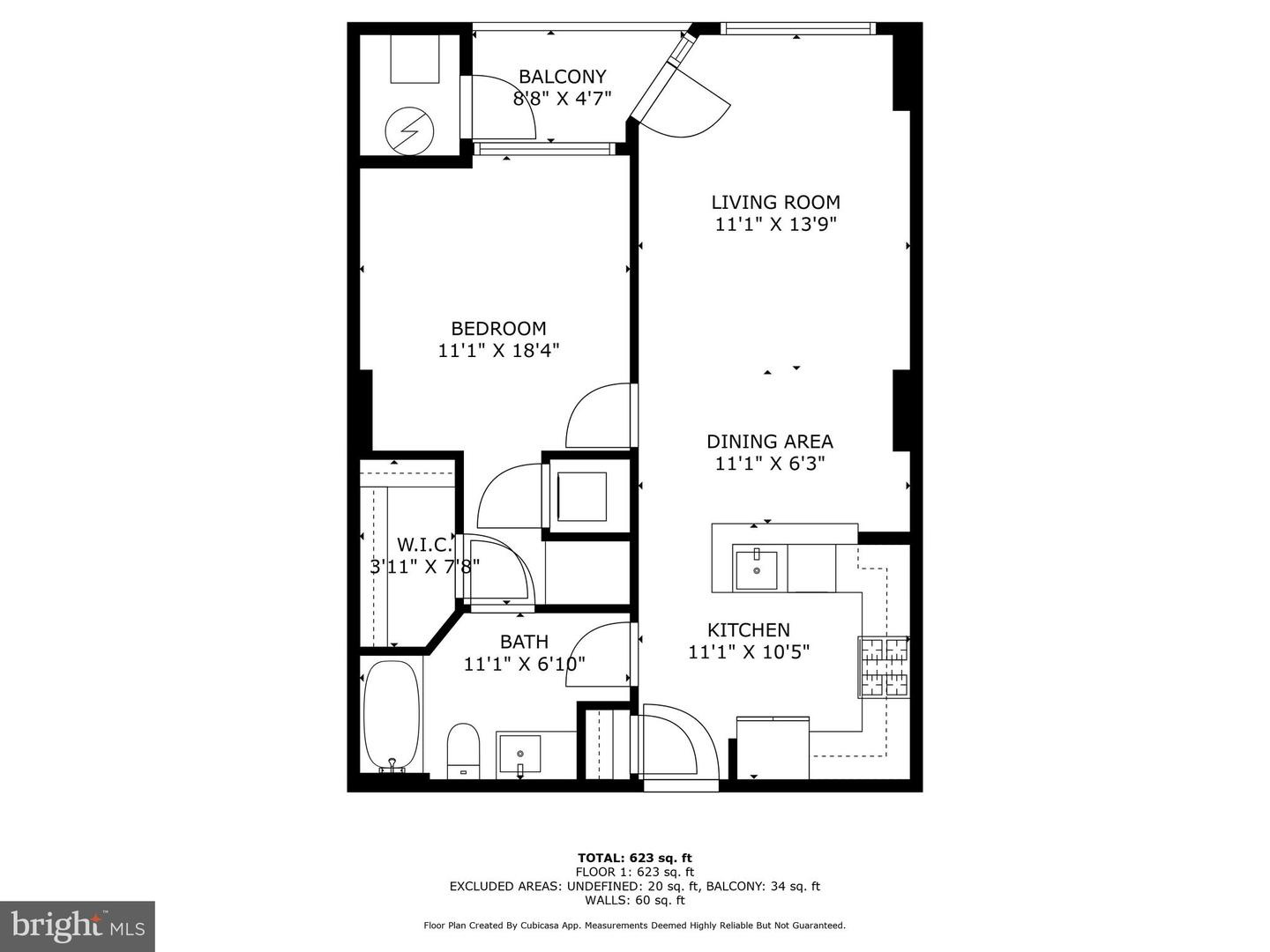 3600 S GLEBE RD #1015W, ARLINGTON, Virginia 22202, 1 Bedroom Bedrooms, ,1 BathroomBathrooms,Residential,For sale,3600 S GLEBE RD #1015W,VAAR2060400 MLS # VAAR2060400