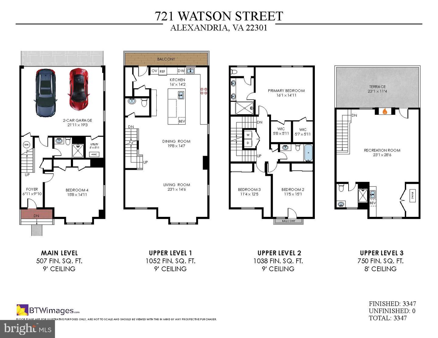 721 WATSON ST, ALEXANDRIA, Virginia 22301, 4 Bedrooms Bedrooms, ,4 BathroomsBathrooms,Residential,For sale,721 WATSON ST,VAAX2047614 MLS # VAAX2047614