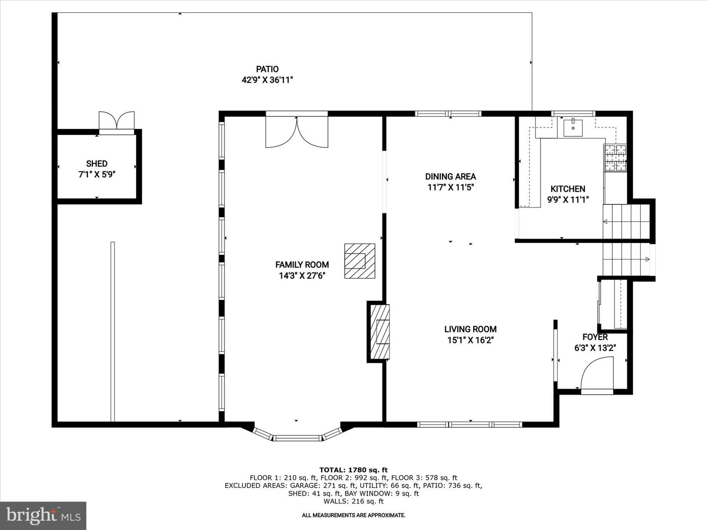 6303 JULIAN ST, SPRINGFIELD, Virginia 22150, 3 Bedrooms Bedrooms, ,1 BathroomBathrooms,Residential,For sale,6303 JULIAN ST,VAFX2258646 MLS # VAFX2258646