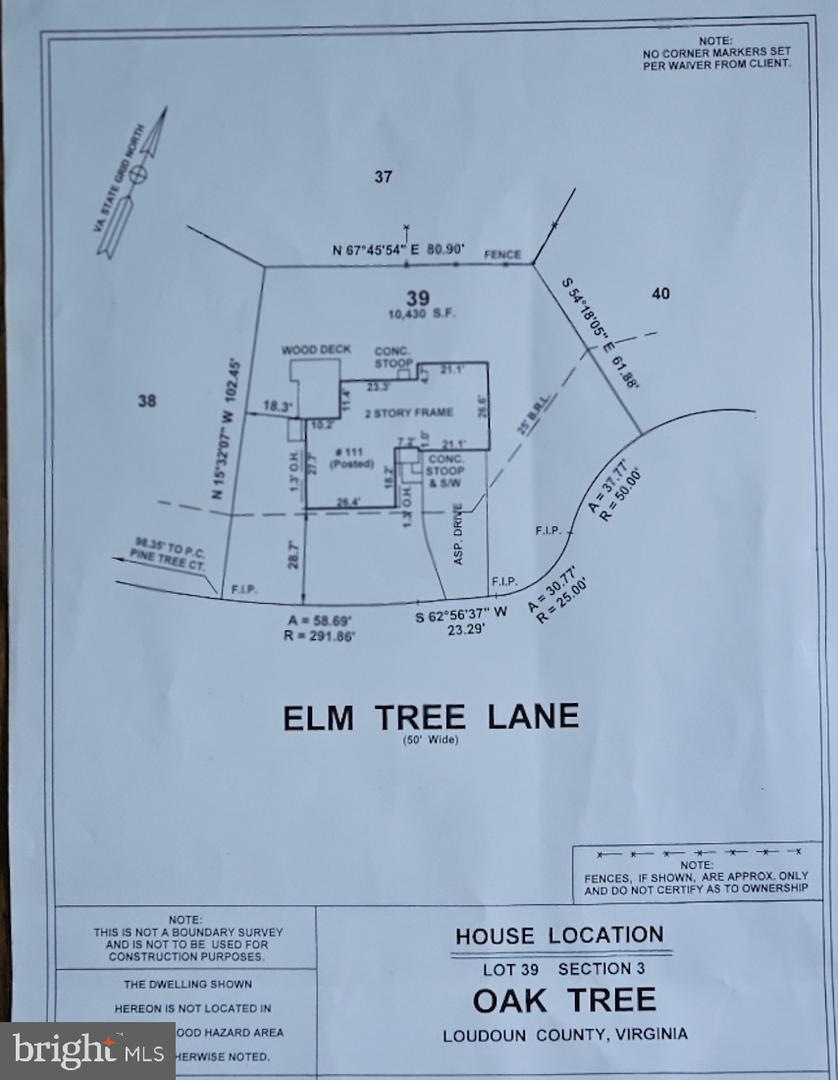 111 ELM TREE LN, STERLING, Virginia 20164, 4 Bedrooms Bedrooms, ,2 BathroomsBathrooms,Residential,For sale,111 ELM TREE LN,VALO2098728 MLS # VALO2098728