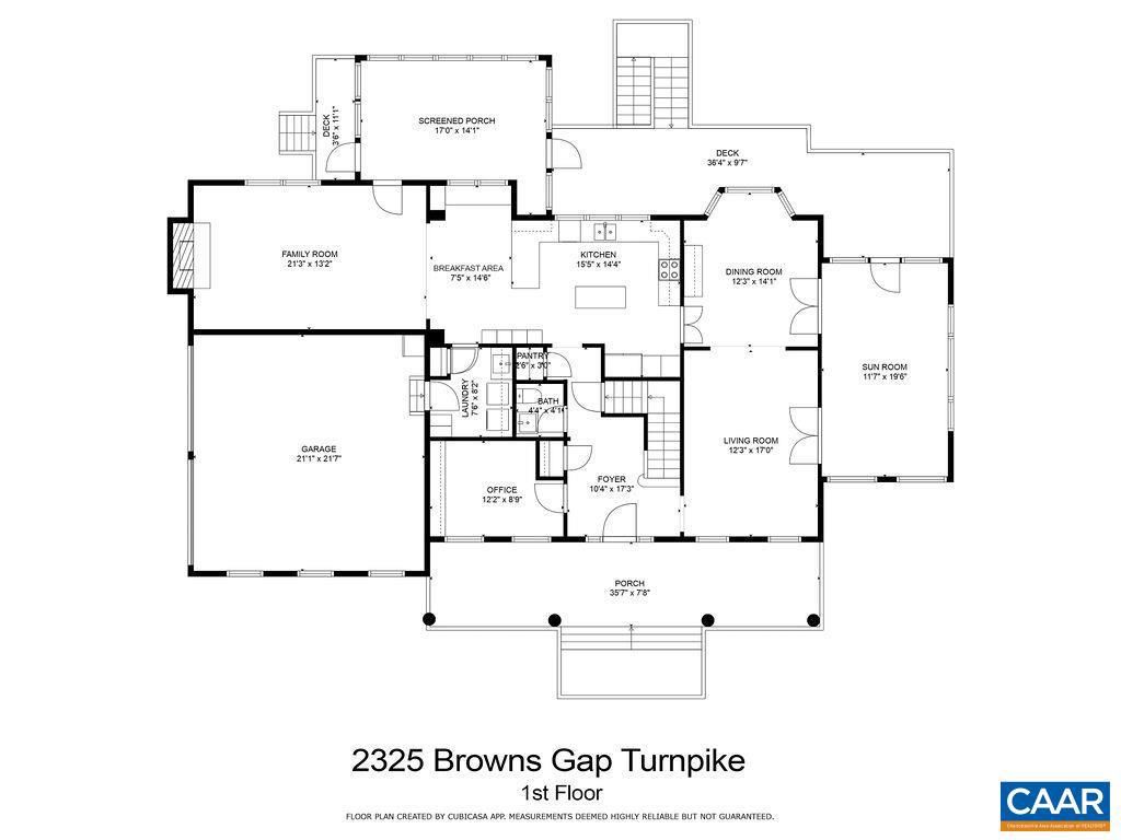 2325 BROWNS GAP TPKE, CHARLOTTESVILLE, Virginia 22901, 4 Bedrooms Bedrooms, ,3 BathroomsBathrooms,Residential,For sale,2325 BROWNS GAP TPKE,667337 MLS # 667337