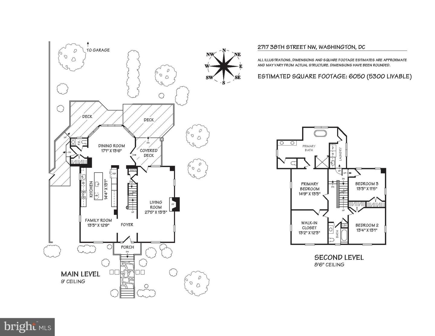 2717 38TH ST NW, WASHINGTON, District Of Columbia 20007, 6 Bedrooms Bedrooms, ,5 BathroomsBathrooms,Residential,For sale,2717 38TH ST NW,DCDC2183144 MLS # DCDC2183144