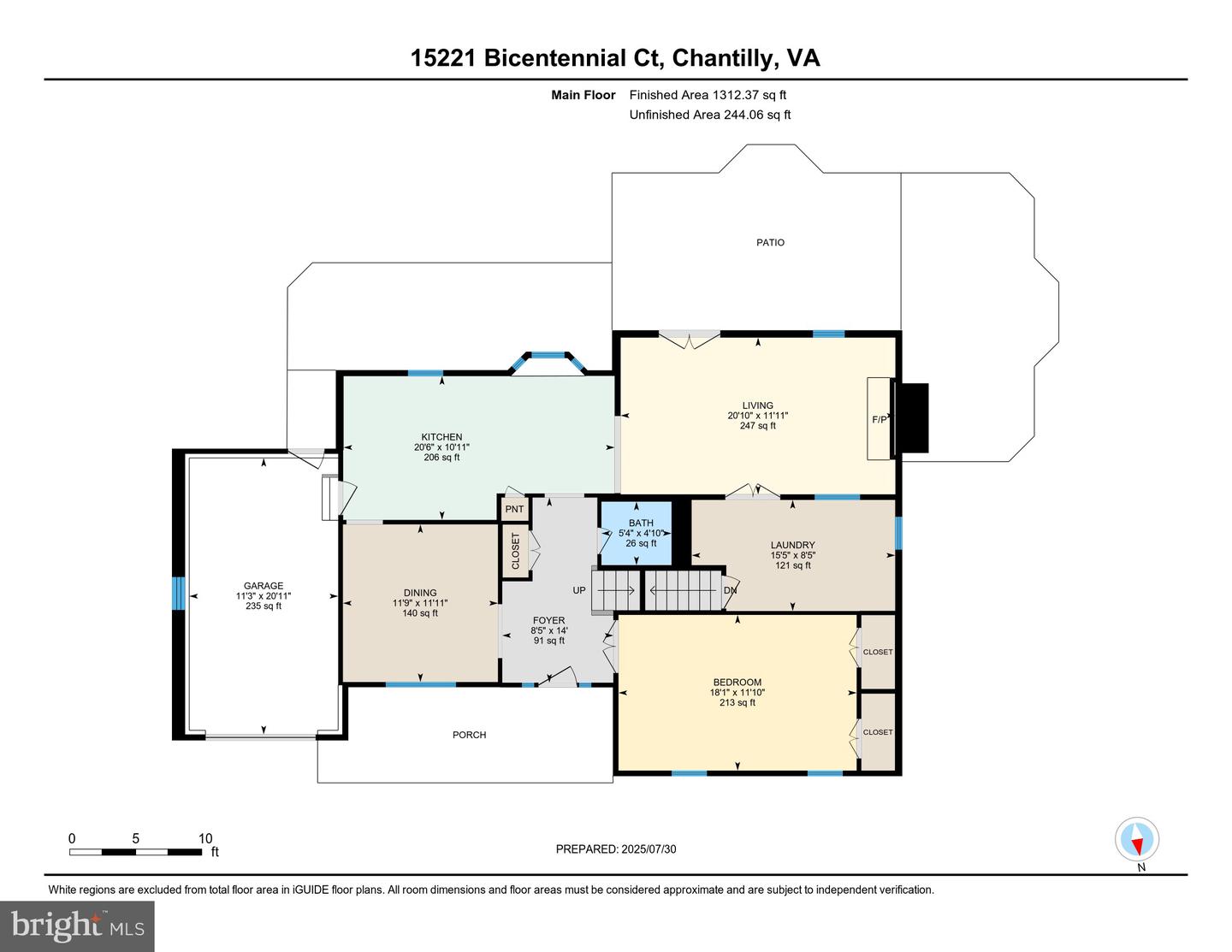 15221 BICENTENNIAL CT, CHANTILLY, Virginia 20151, 4 Bedrooms Bedrooms, ,2 BathroomsBathrooms,Residential,For sale,15221 BICENTENNIAL CT,VAFX2250182 MLS # VAFX2250182