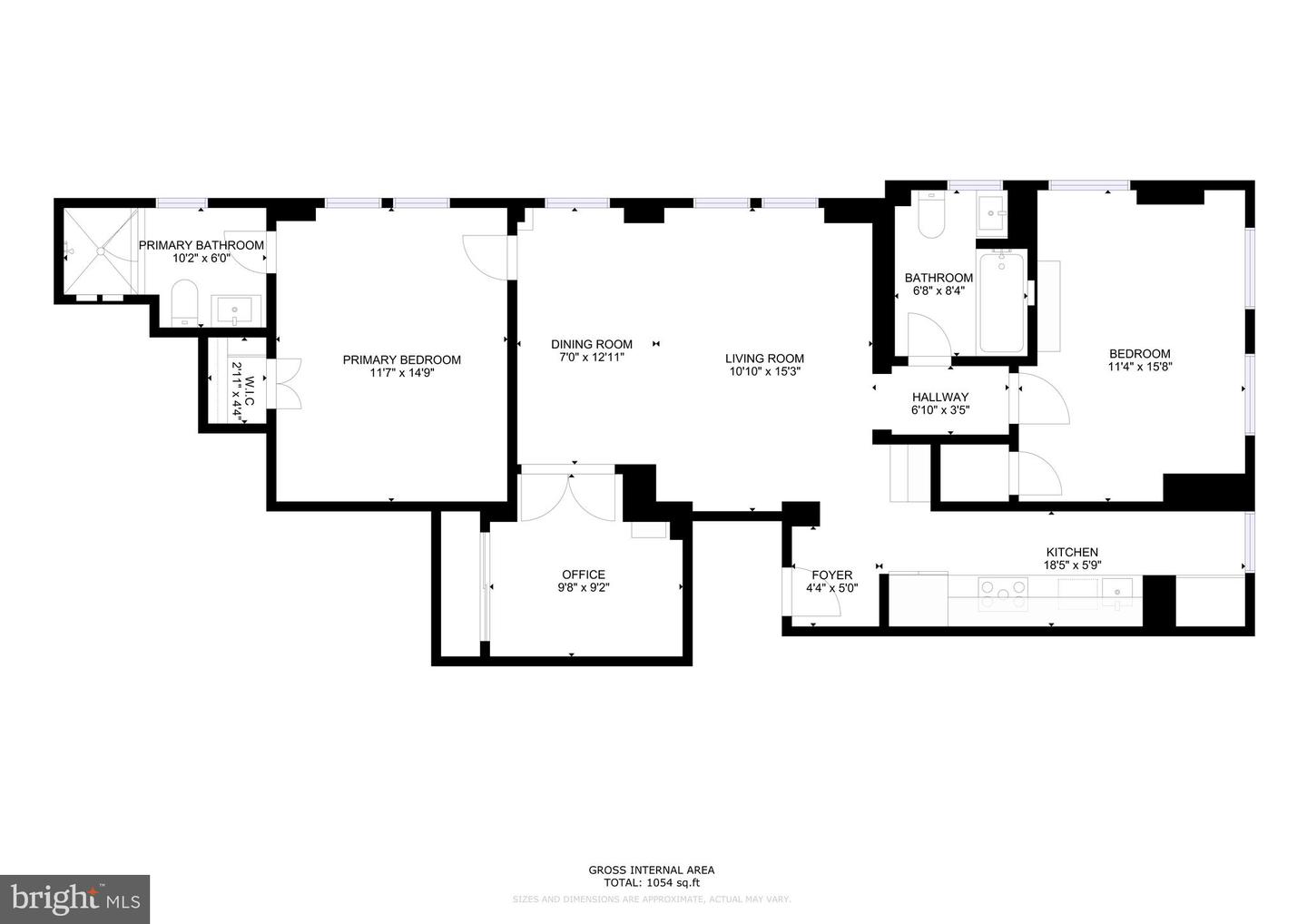 1101 L ST NW #207, WASHINGTON, District Of Columbia 20005, 2 Bedrooms Bedrooms, ,2 BathroomsBathrooms,Residential,For sale,1101 L ST NW #207,DCDC2212590 MLS # DCDC2212590
