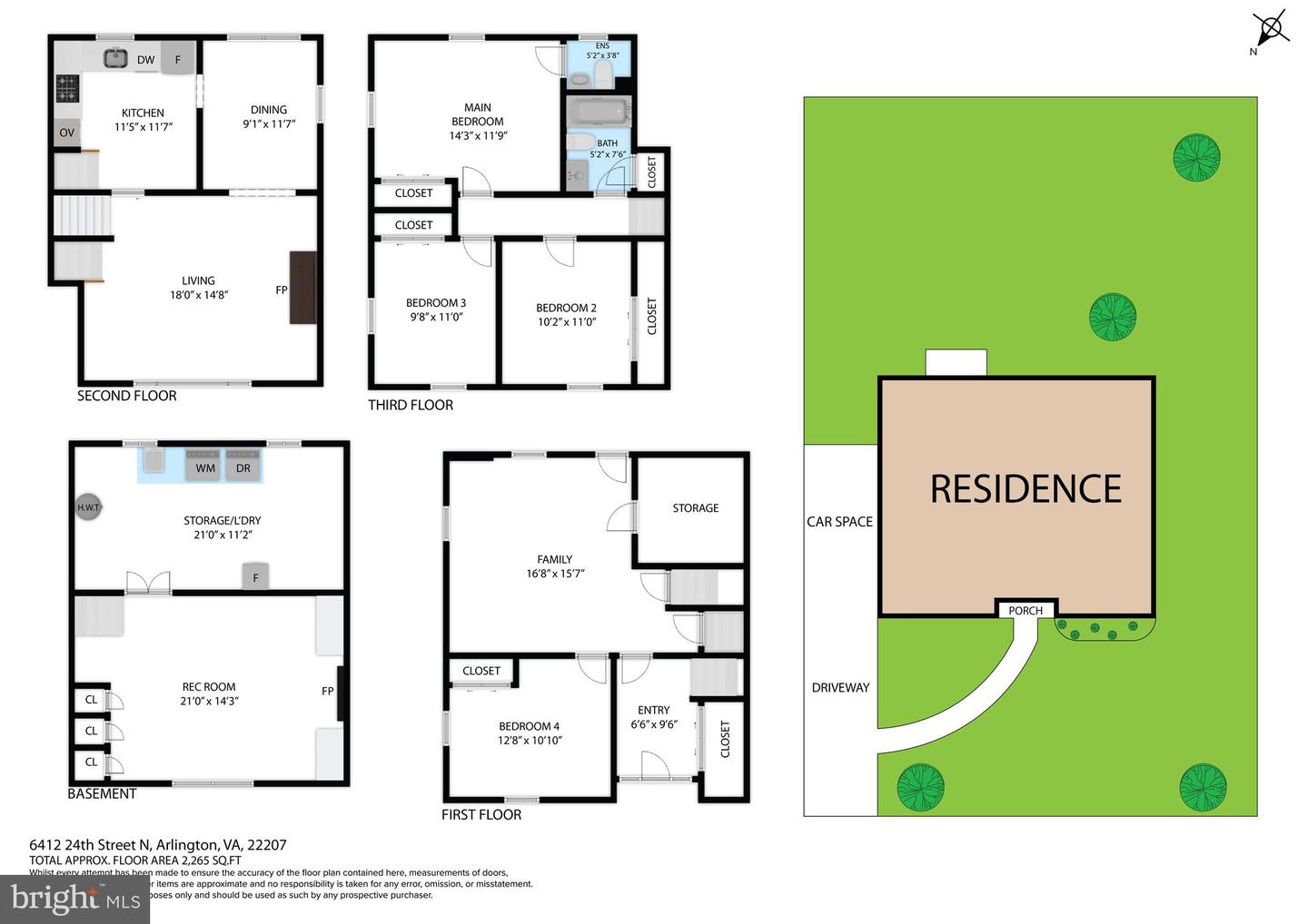 6412 24TH ST N, ARLINGTON, Virginia 22207, 4 Bedrooms Bedrooms, ,2 BathroomsBathrooms,Residential,For sale,6412 24TH ST N,VAAR2058468 MLS # VAAR2058468