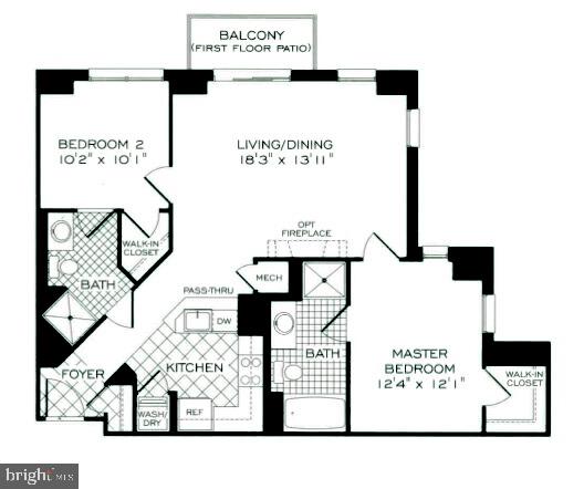 3830 9TH ST N #409E, ARLINGTON, Virginia 22203, 2 Bedrooms Bedrooms, ,2 BathroomsBathrooms,Residential,For sale,3830 9TH ST N #409E,VAAR2061708 MLS # VAAR2061708
